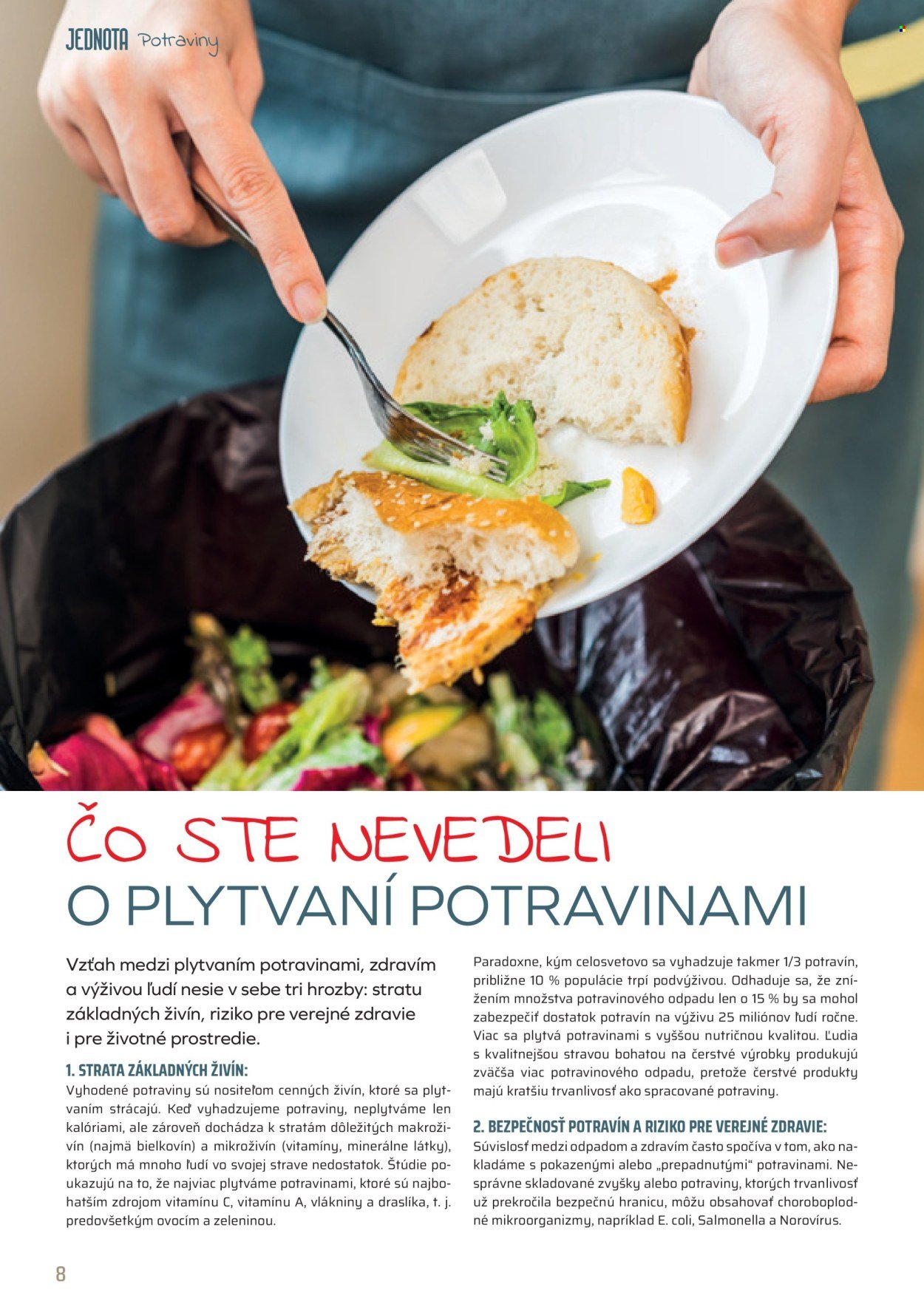 COOP JEDNOTA leták - Od nedele 1.3.2026 (2026-03-01 - 2026-03-31) | 8