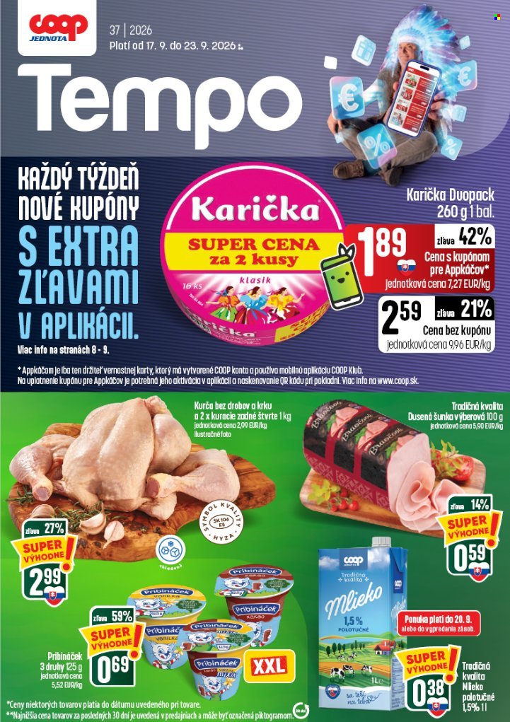 COOP JEDNOTA leták - Od štvrtka 17.9.2026