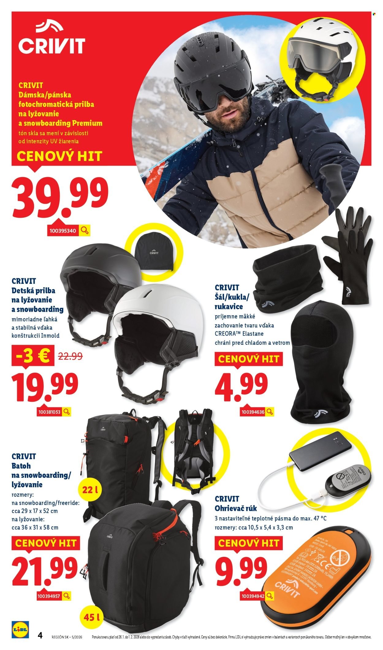 LIDL leták - Online magazín (2026-01-26 - 2026-02-01) | 4