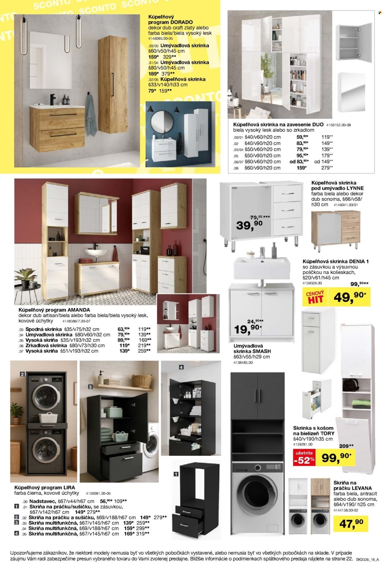 SCONTO NÁBYTOK leták - Od stredy 11.2.2026 (2026-02-11 - 2026-03-03) | 18