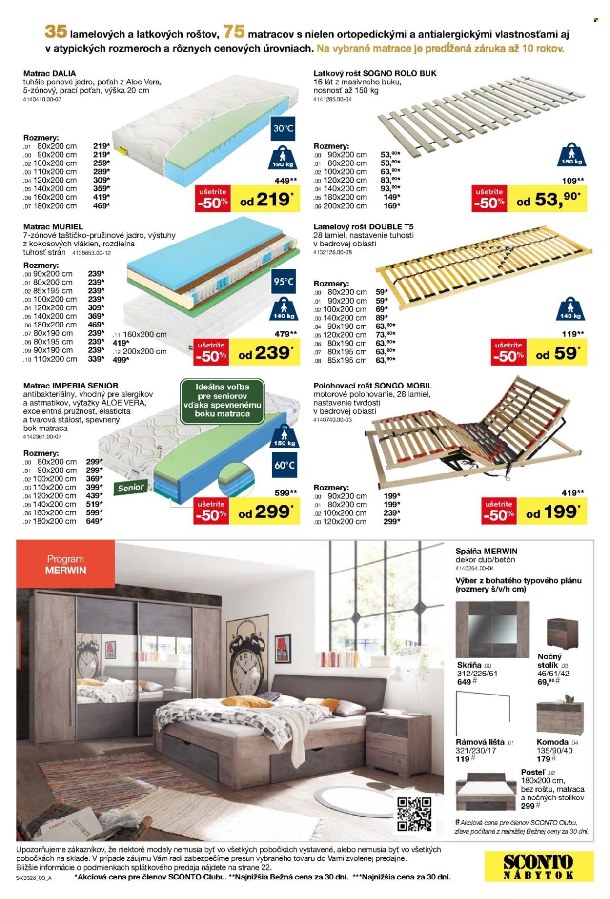 SCONTO NÁBYTOK leták - Od stredy 11.2.2026 (2026-02-11 - 2026-03-03) | 3