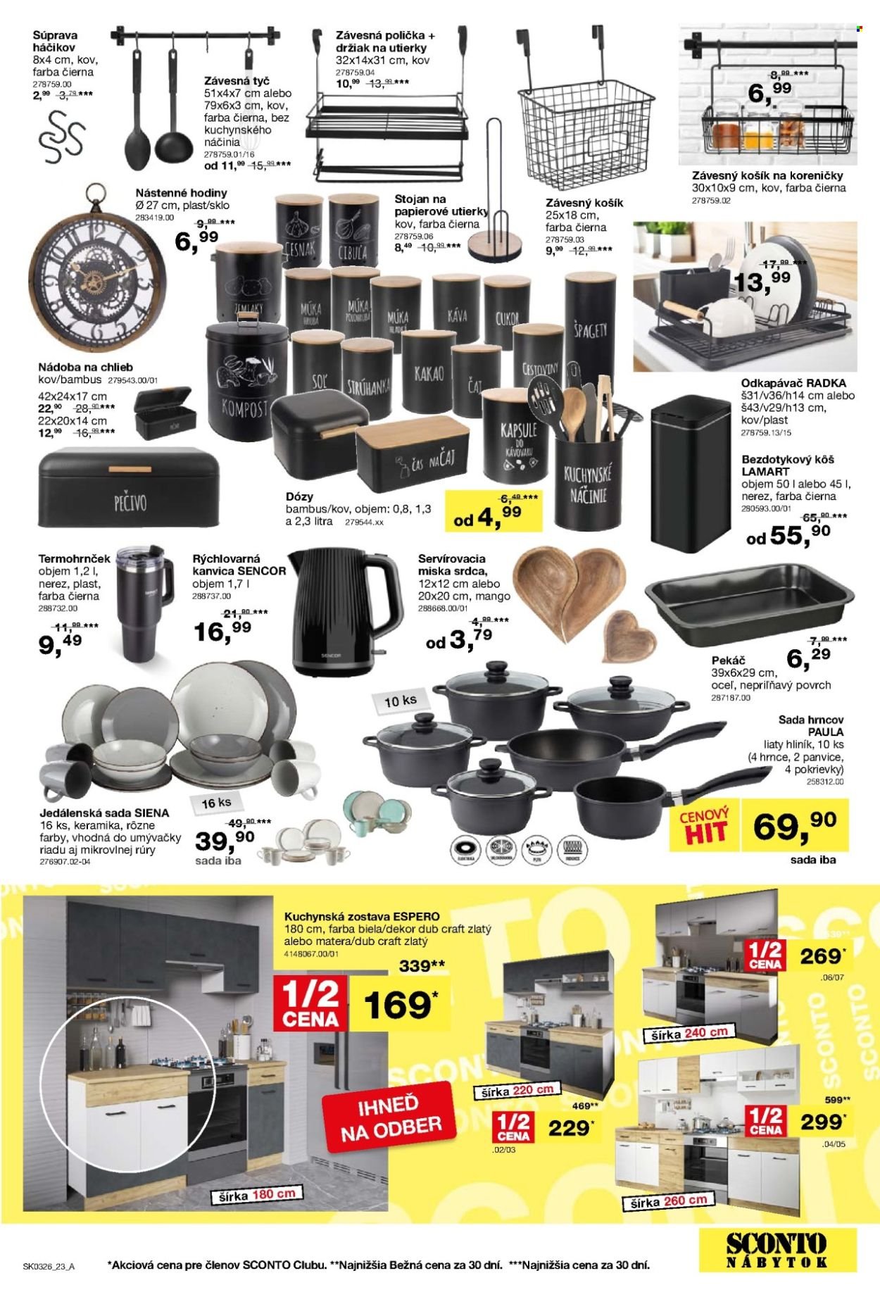 SCONTO NÁBYTOK leták - Od stredy 11.2.2026 (2026-02-11 - 2026-03-03) | 23