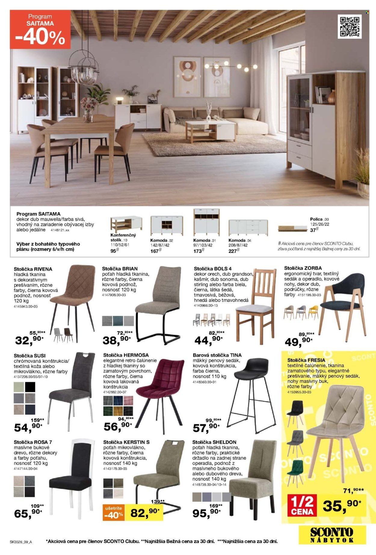 SCONTO NÁBYTOK leták - Od stredy 11.2.2026 (2026-02-11 - 2026-03-03) | 9