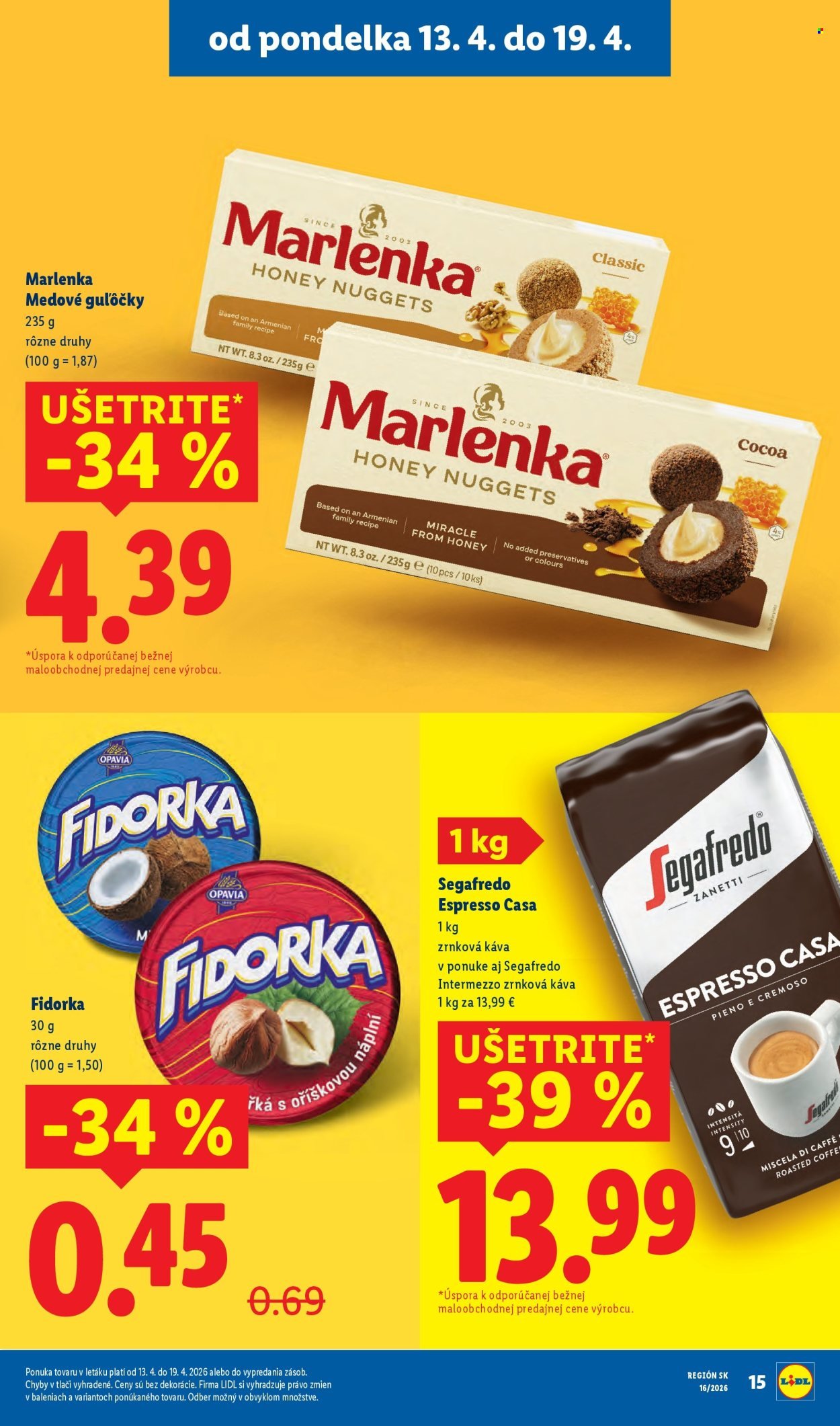 LIDL leták - Od pondelka 13.4.2026 (2026-04-13 - 2026-04-19) | 17