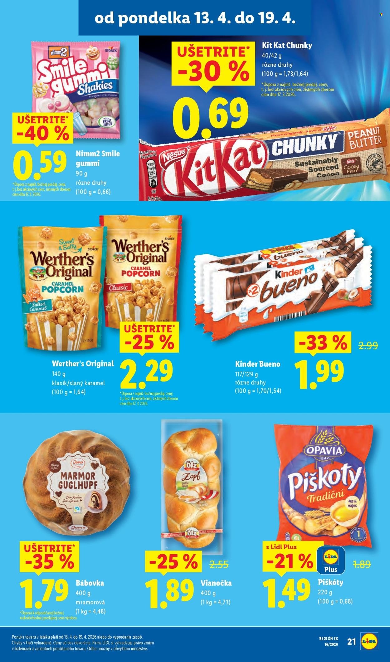 LIDL leták - Od pondelka 13.4.2026 (2026-04-13 - 2026-04-19) | 23
