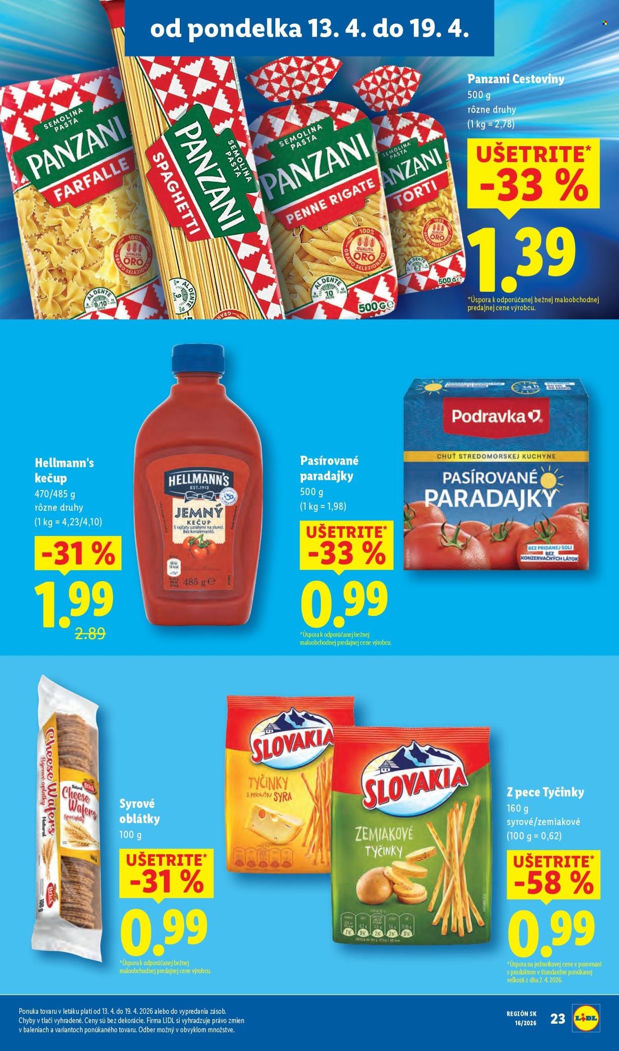LIDL leták - Od pondelka 13.4.2026 (2026-04-13 - 2026-04-19) | 25