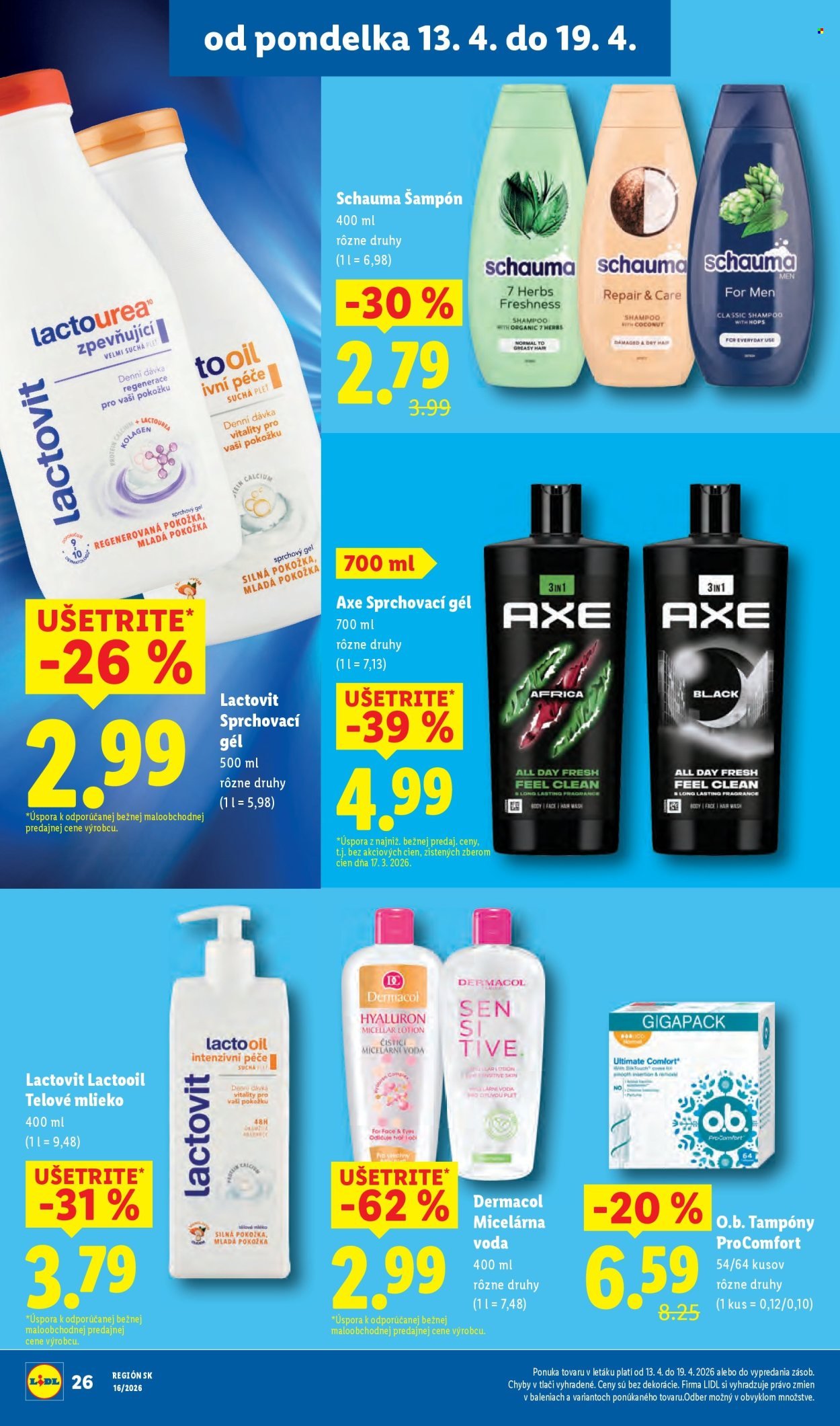 LIDL leták - Od pondelka 13.4.2026 (2026-04-13 - 2026-04-19) | 28