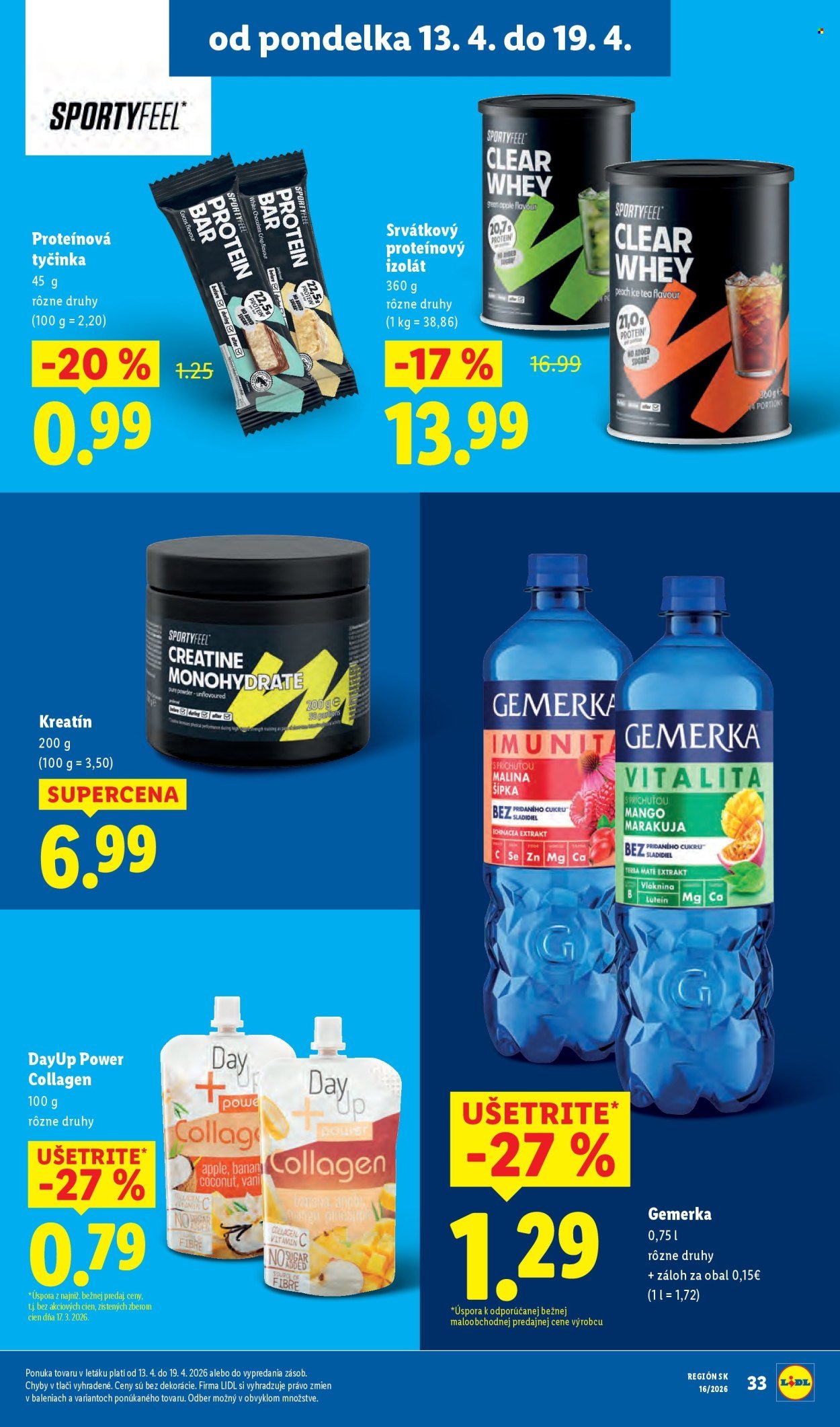 LIDL leták - Od pondelka 13.4.2026 (2026-04-13 - 2026-04-19) | 35