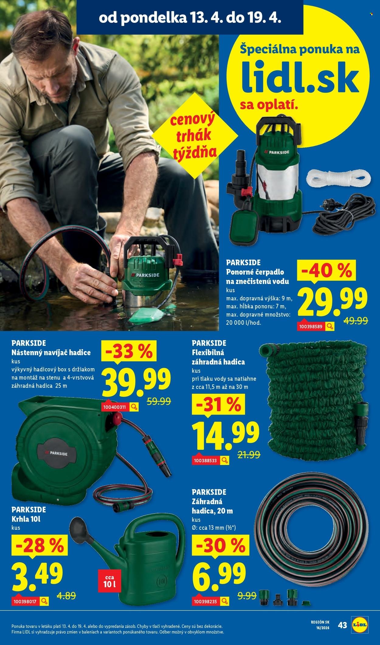 LIDL leták - Od pondelka 13.4.2026 (2026-04-13 - 2026-04-19) | 46