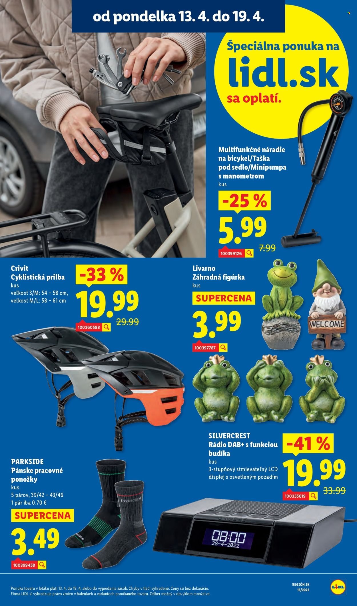 LIDL leták - Od pondelka 13.4.2026 (2026-04-13 - 2026-04-19) | 47