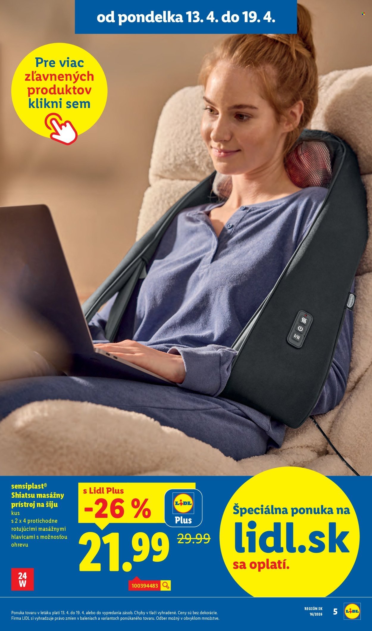 LIDL leták - Od pondelka 13.4.2026 (2026-04-13 - 2026-04-19) | 49