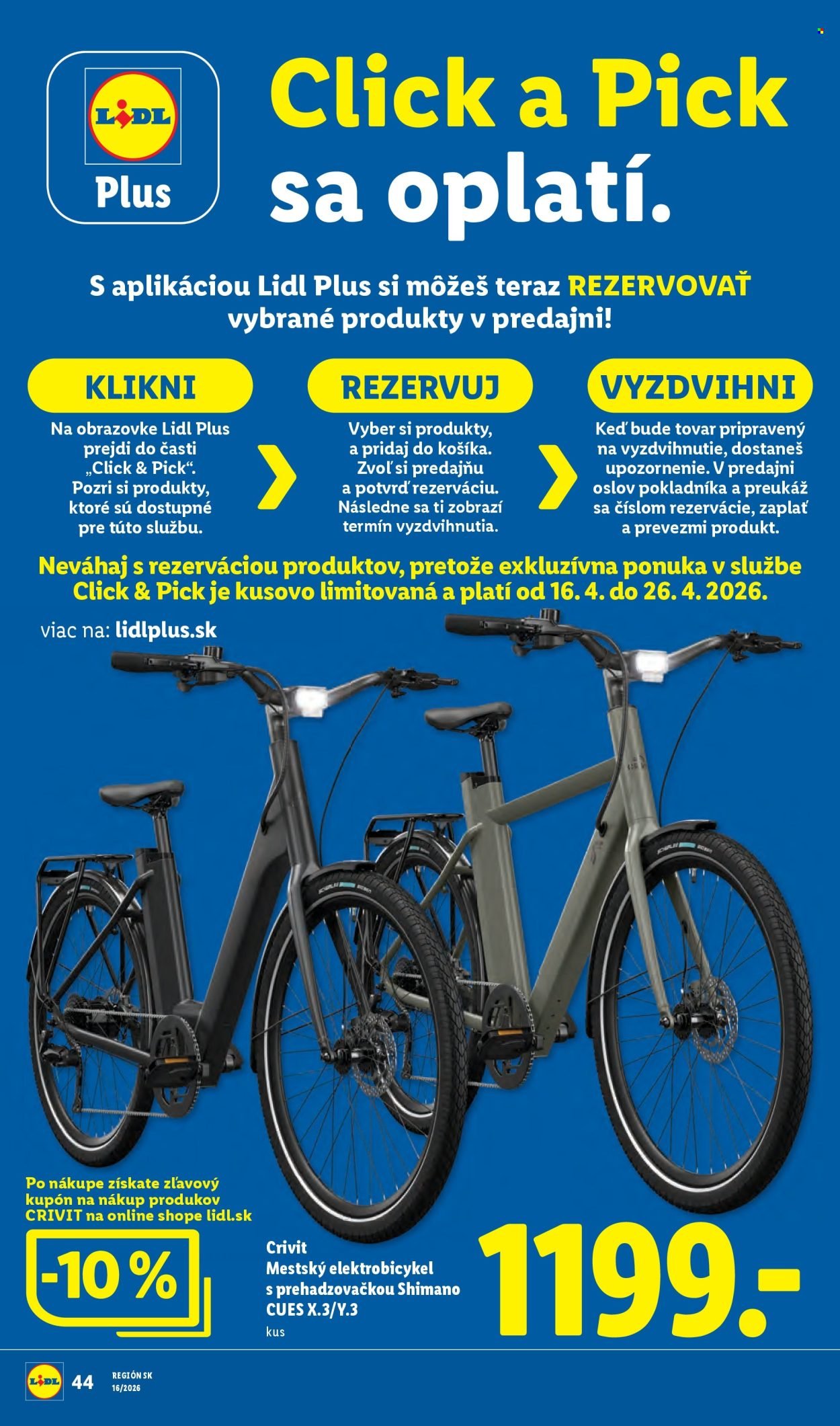 LIDL leták - Od pondelka 13.4.2026 (2026-04-13 - 2026-04-19) | 52