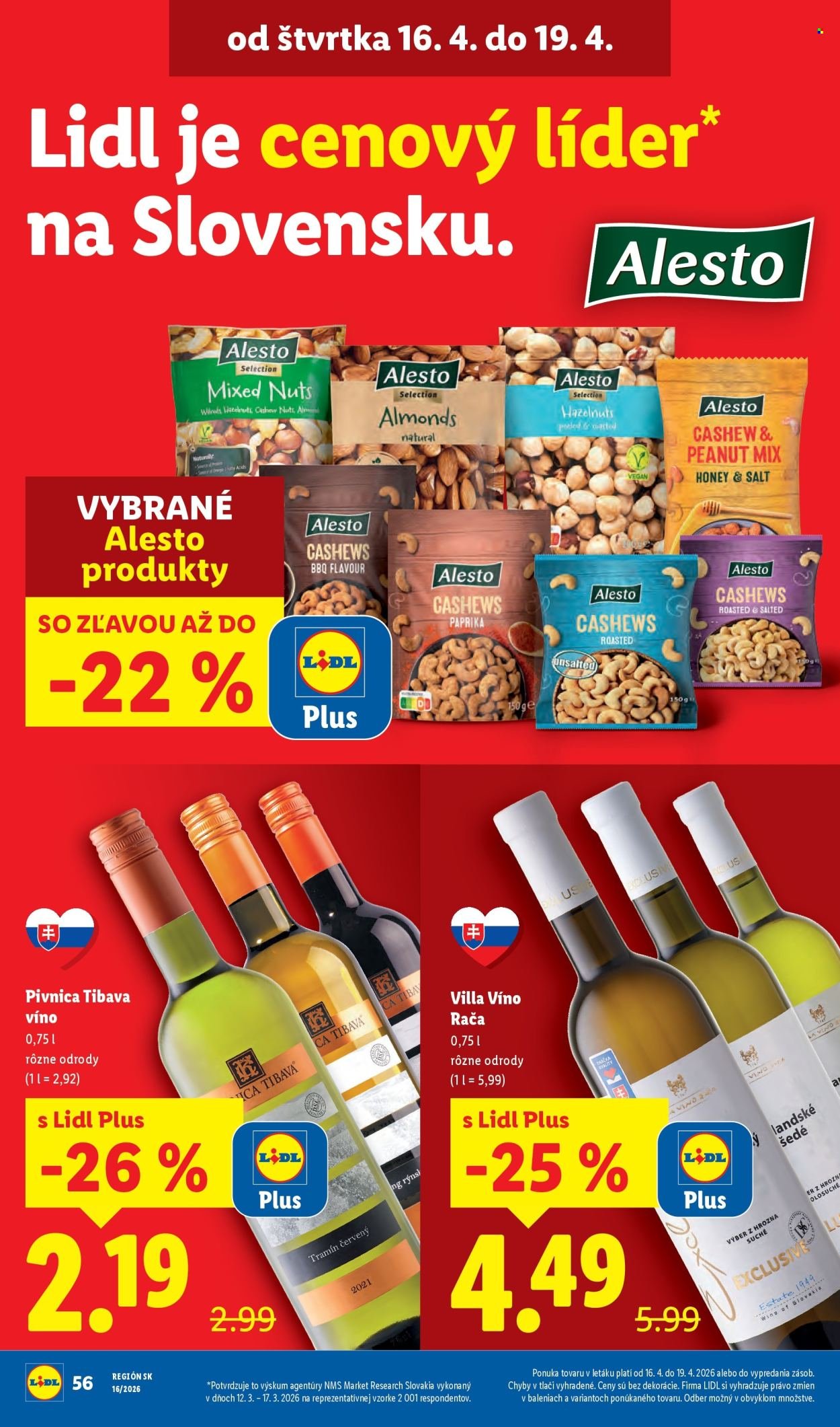 LIDL leták - Od pondelka 13.4.2026 (2026-04-13 - 2026-04-19) | 54
