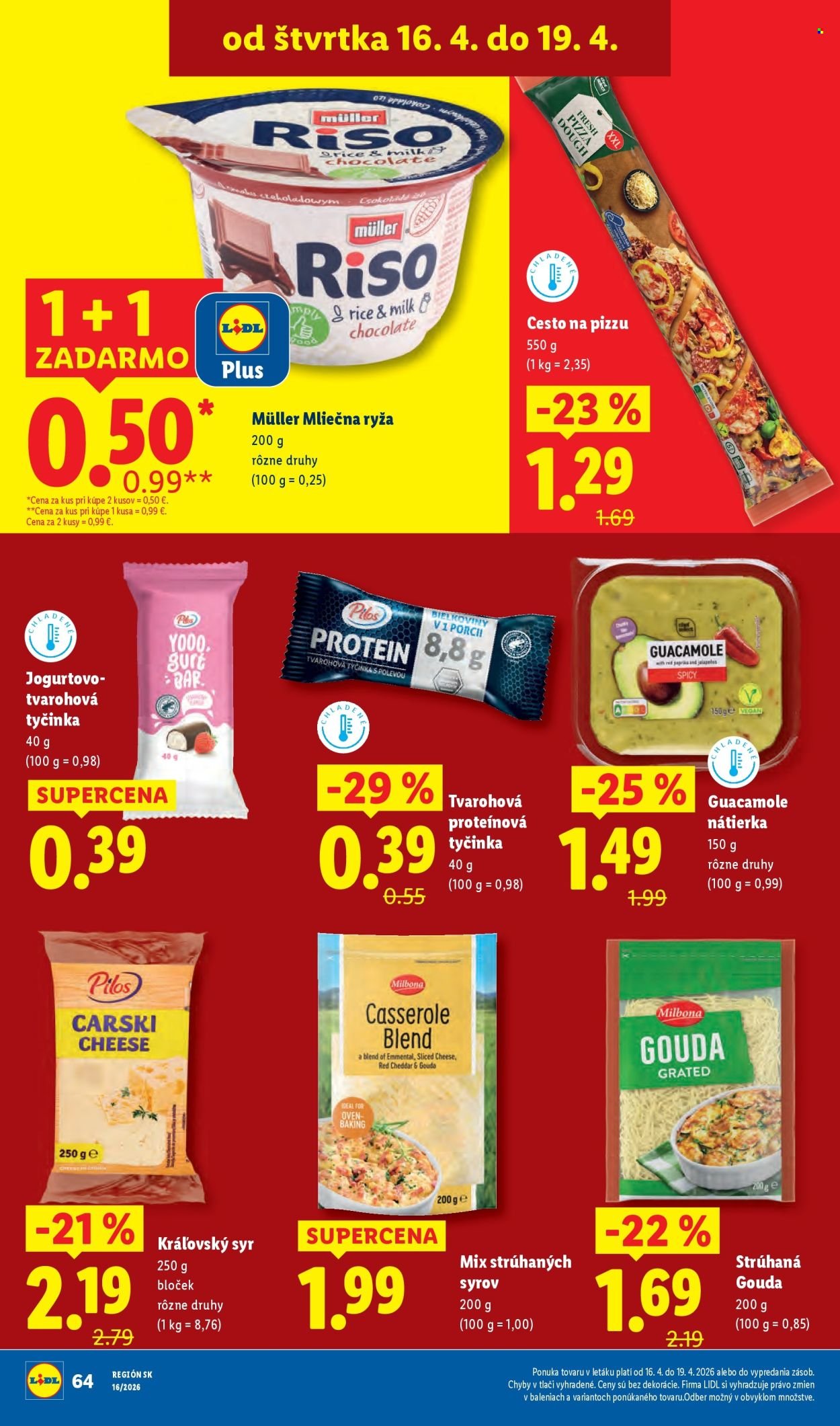LIDL leták - Od pondelka 13.4.2026 (2026-04-13 - 2026-04-19) | 62