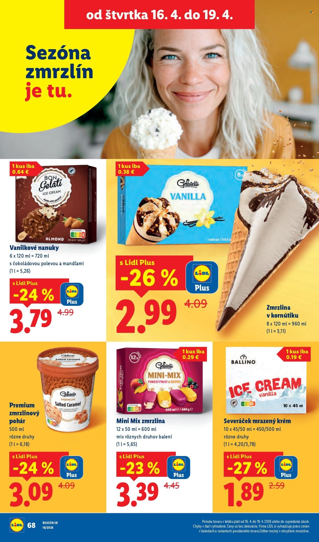 LIDL leták - Od pondelka 13.4.2026 (2026-04-13 - 2026-04-19) | 66