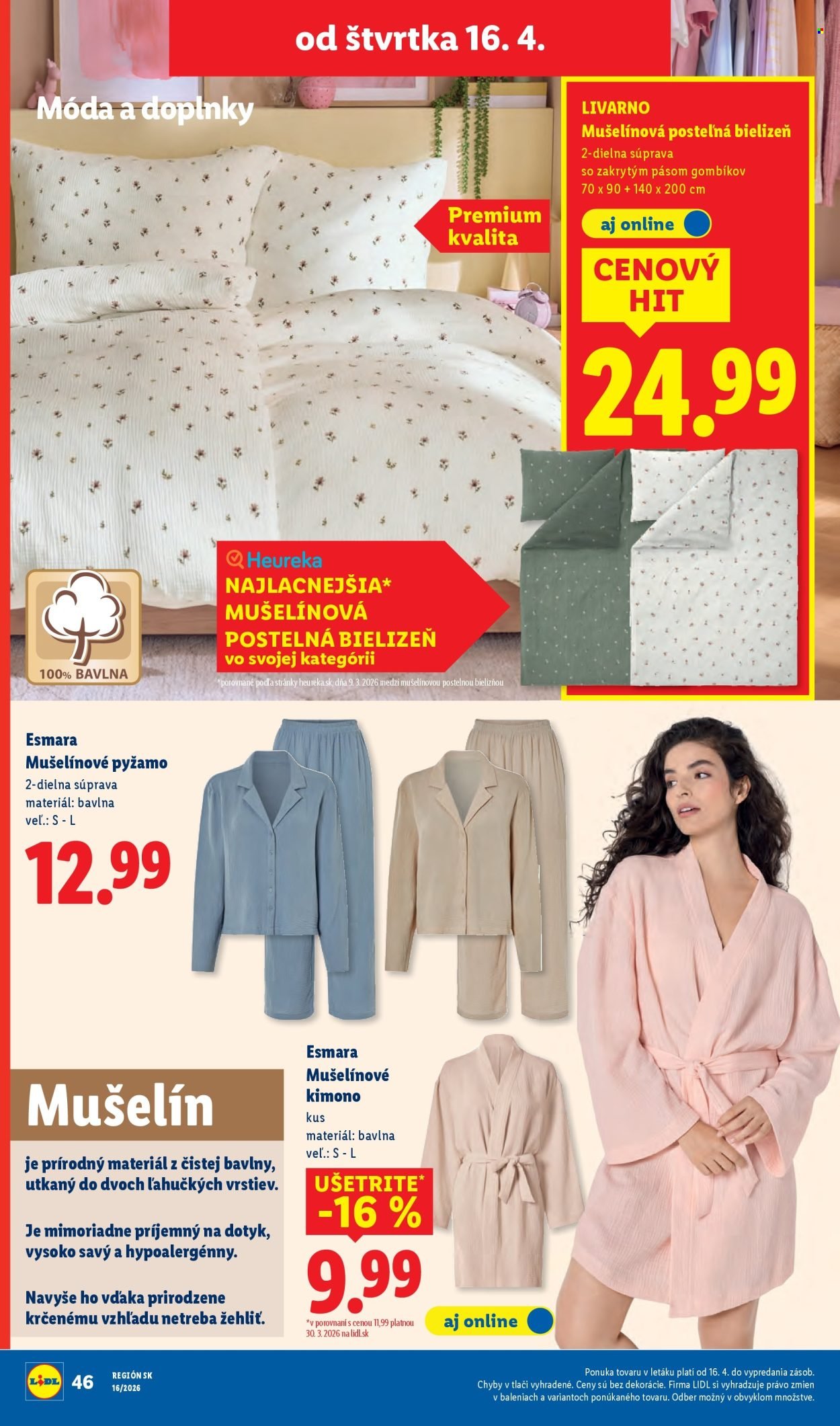 LIDL leták - Od pondelka 13.4.2026 (2026-04-13 - 2026-04-19) | 70