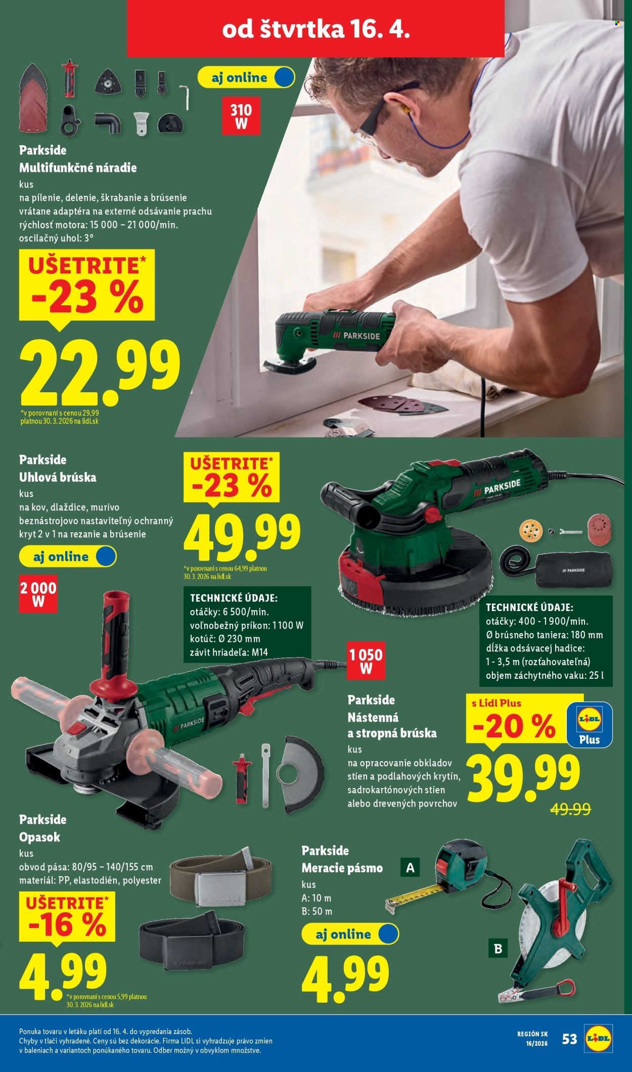 LIDL leták - Od pondelka 13.4.2026 (2026-04-13 - 2026-04-19) | 79