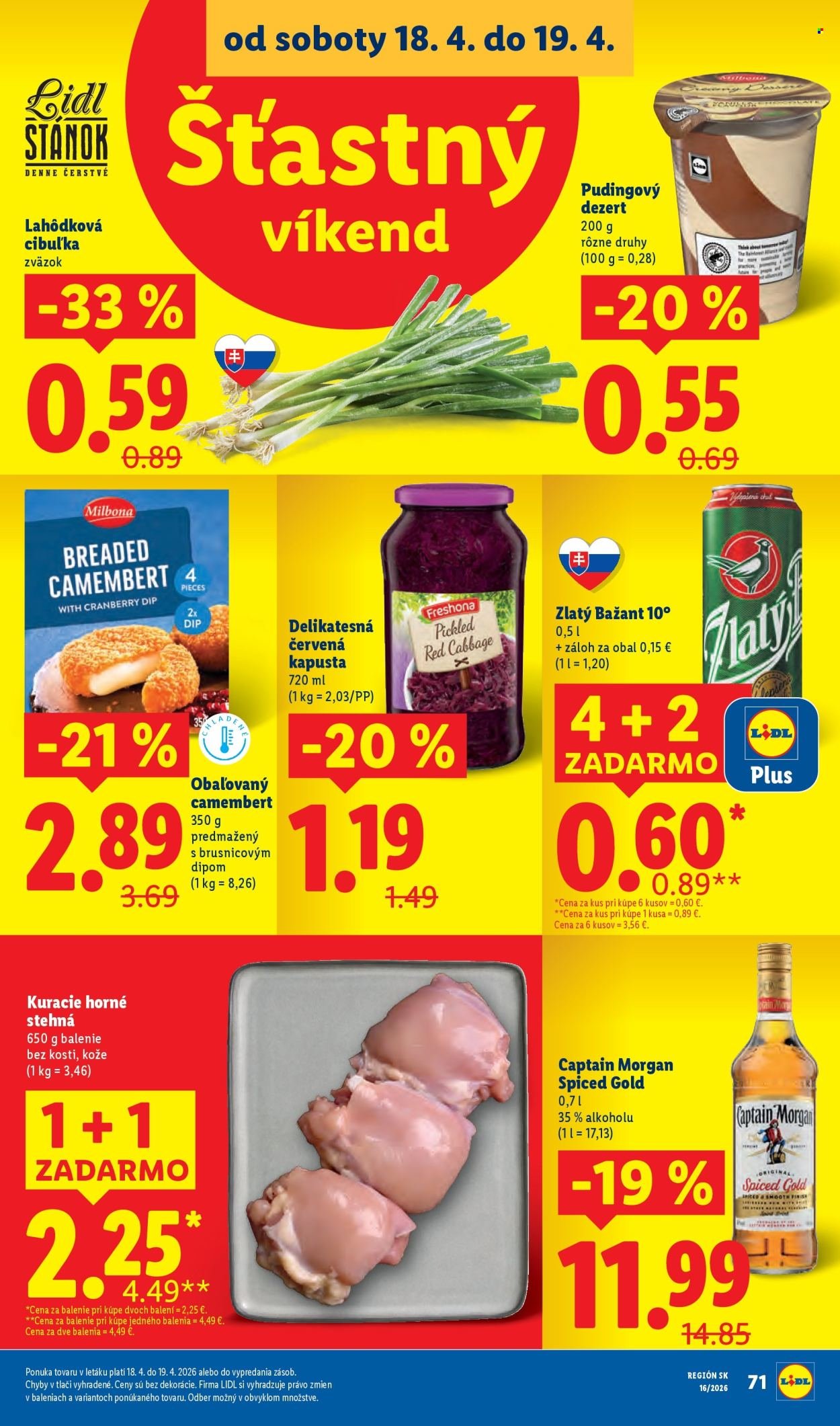 LIDL leták - Od pondelka 13.4.2026 (2026-04-13 - 2026-04-19) | 84
