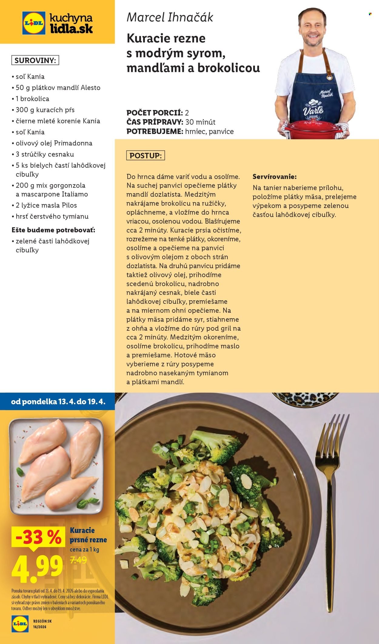 LIDL leták - Od pondelka 13.4.2026 (2026-04-13 - 2026-04-19) | 86