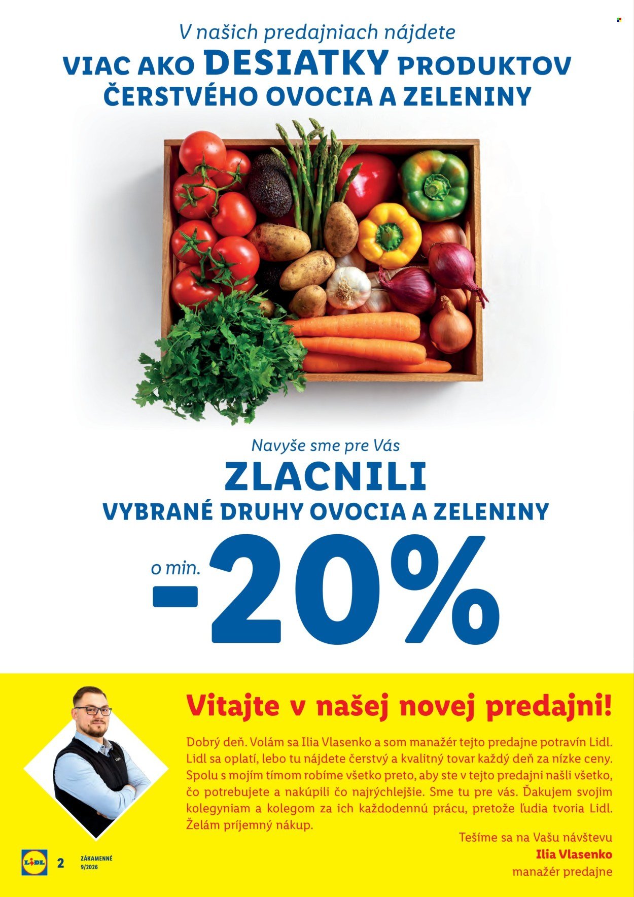 LIDL leták - Nová predajňa v Zákamennom (2026-02-23 - 2026-03-01) | 2