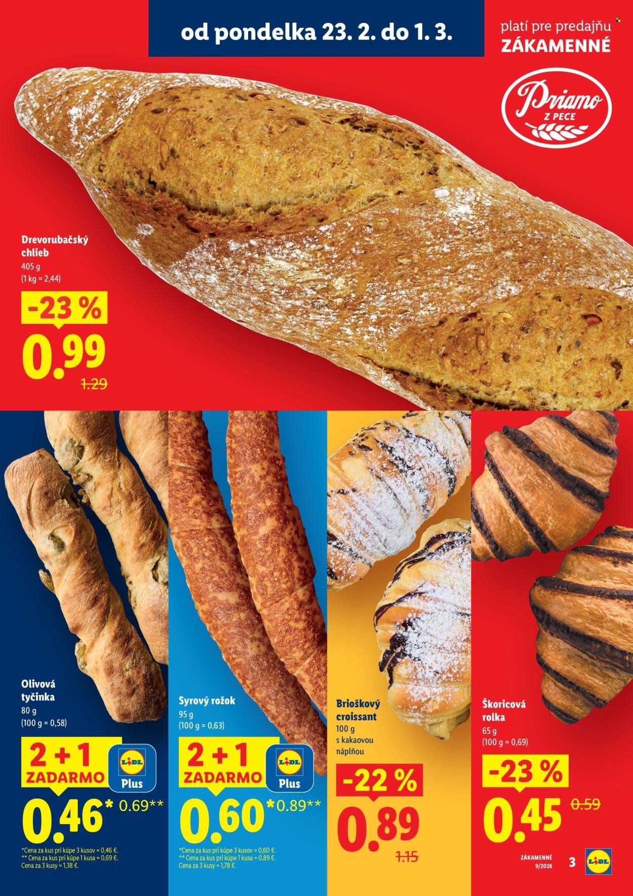 LIDL leták - Nová predajňa v Zákamennom (2026-02-23 - 2026-03-01) | 3