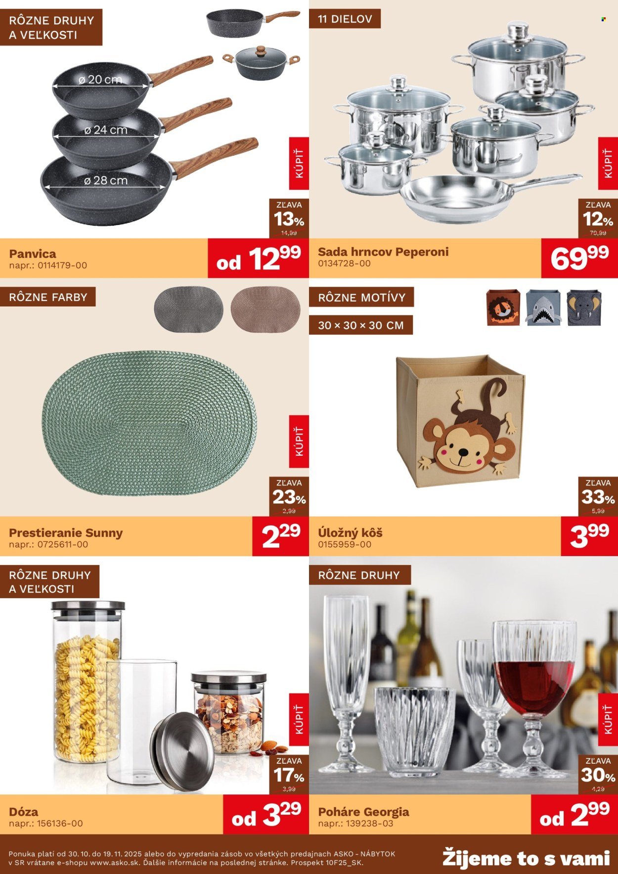ASKO NÁBYTOK leták - Bytové doplnky za skvelé ceny (2025-10-30 - 2025-11-19) | 2