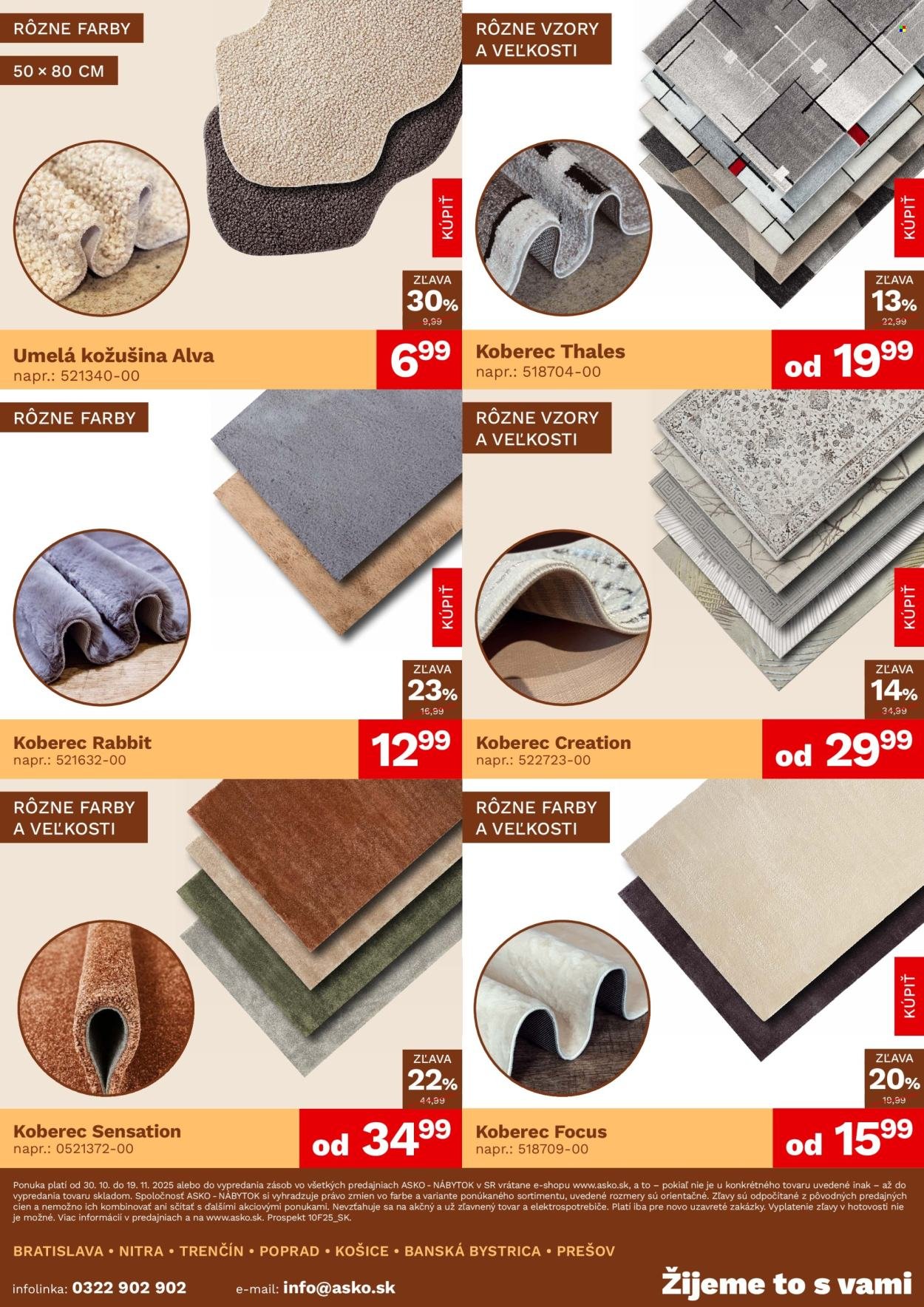 ASKO NÁBYTOK leták - Bytové doplnky za skvelé ceny (2025-10-30 - 2025-11-19) | 5