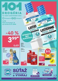 101 DROGERIE leták - Od stredy 5.8.2026