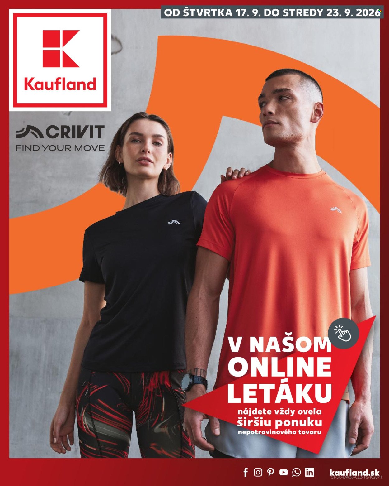 KAUFLAND leták - Od štvrtka 17.9.2026