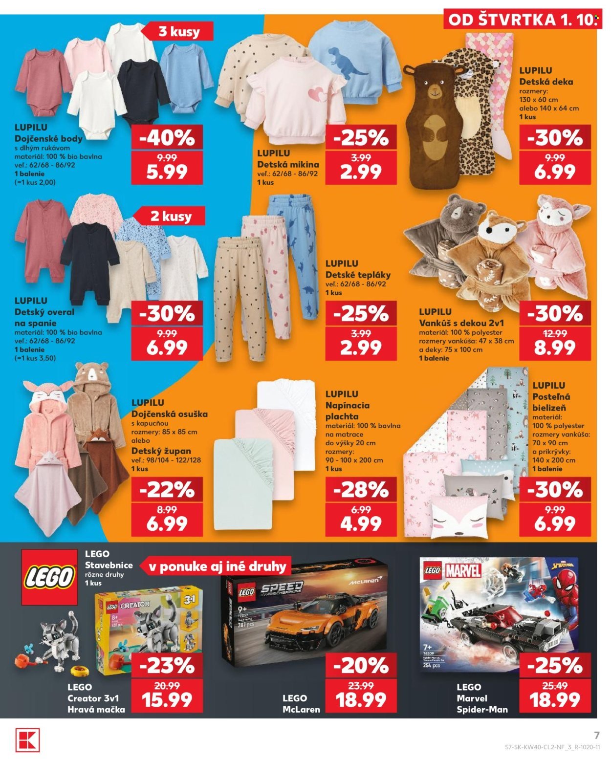 KAUFLAND leták - Od štvrtka 1.10.2026