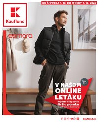 KAUFLAND leták - Od štvrtka 1.10.2026