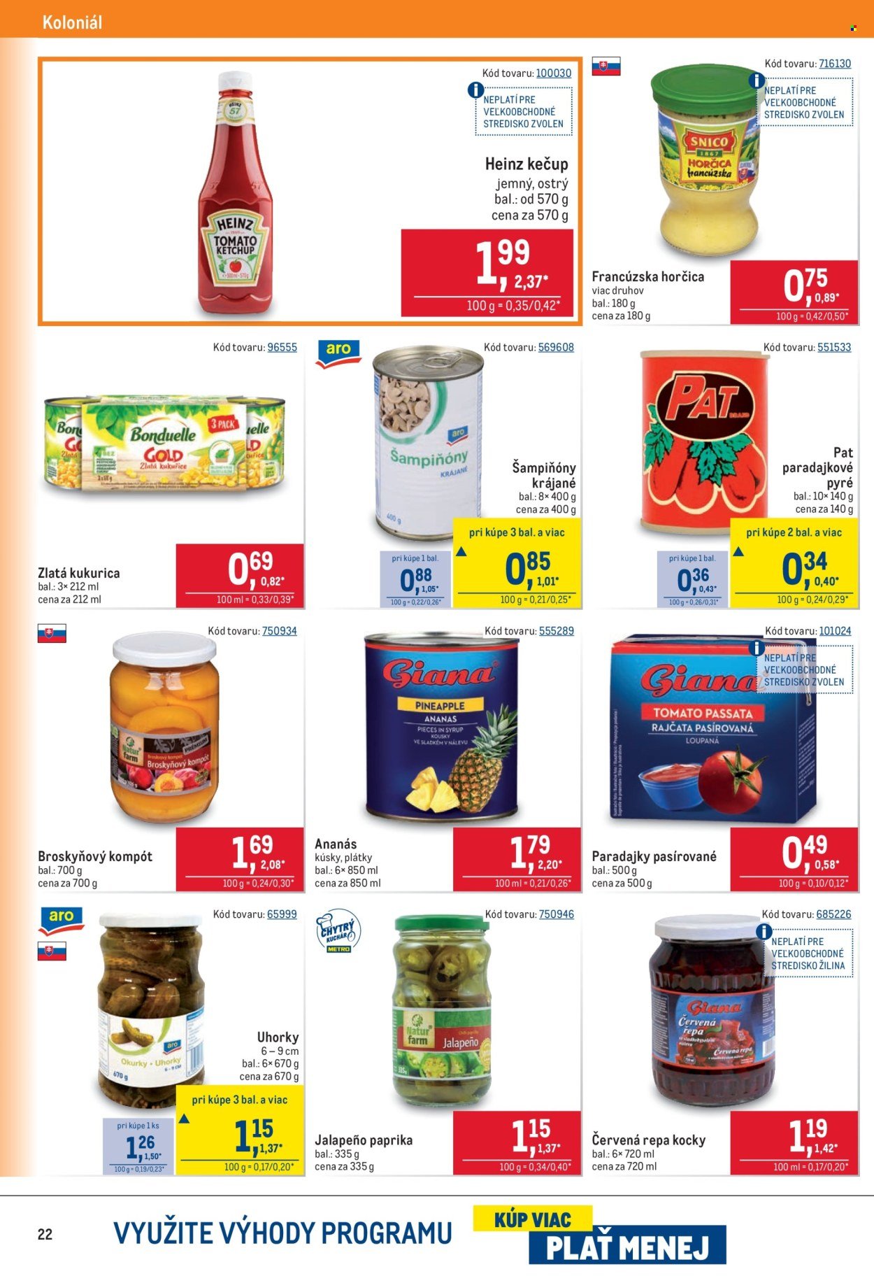 METRO leták - Maloobchod (2026-04-22 - 2026-05-05) | 22