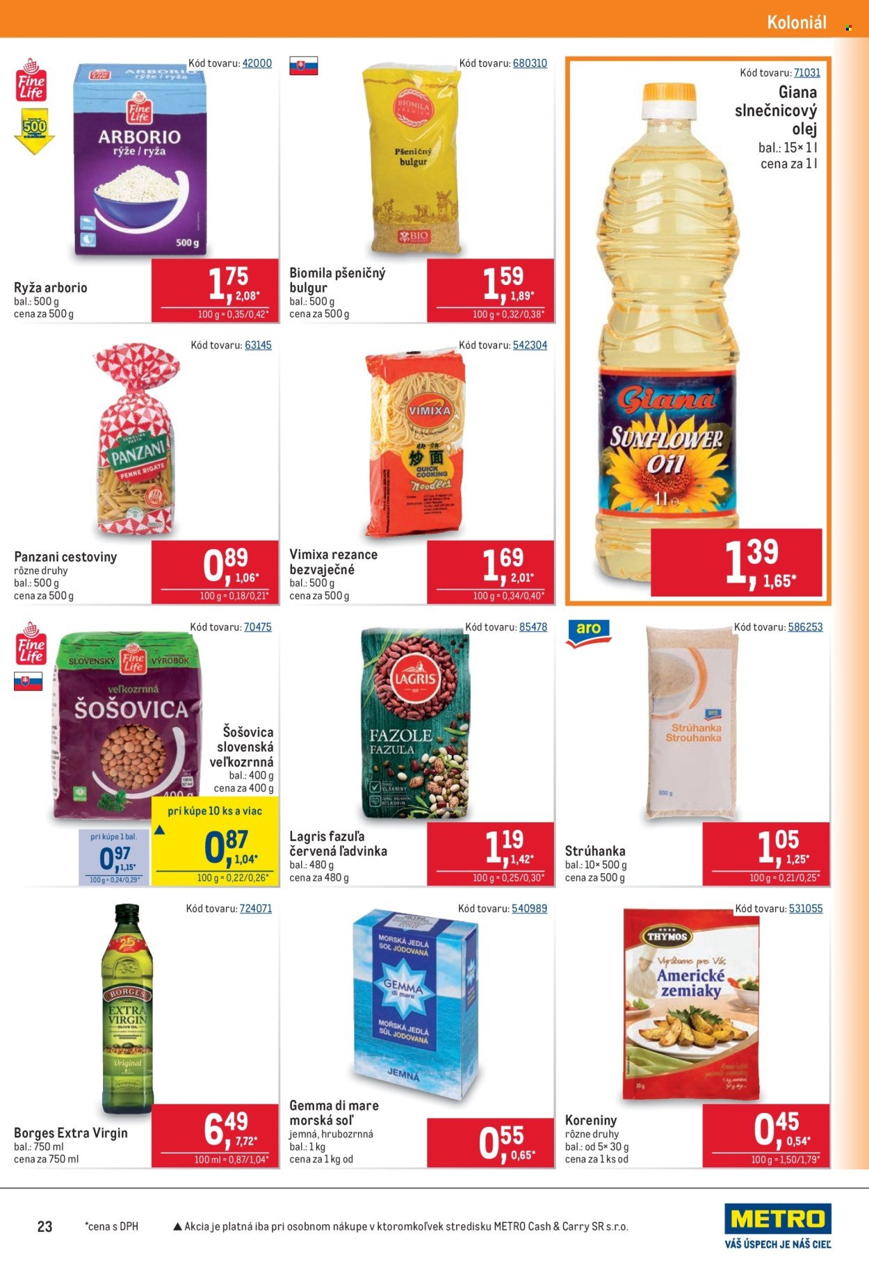 METRO leták - Maloobchod (2026-04-22 - 2026-05-05) | 23