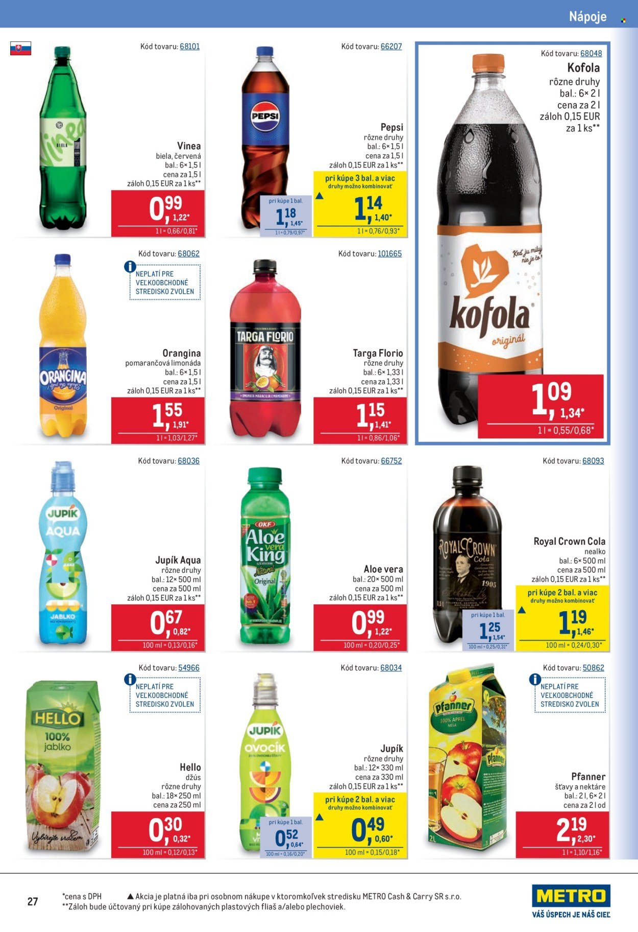 METRO leták - Maloobchod (2026-04-22 - 2026-05-05) | 27