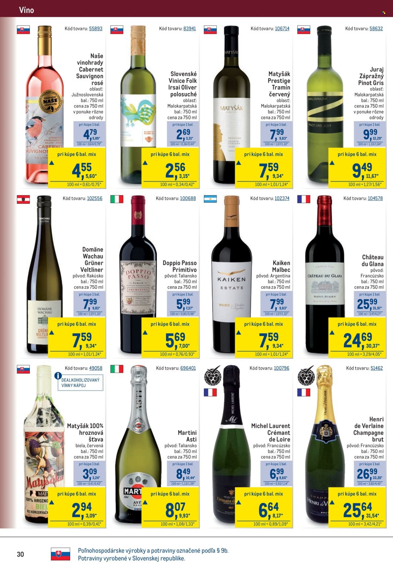 METRO leták - Maloobchod (2026-04-22 - 2026-05-05) | 30