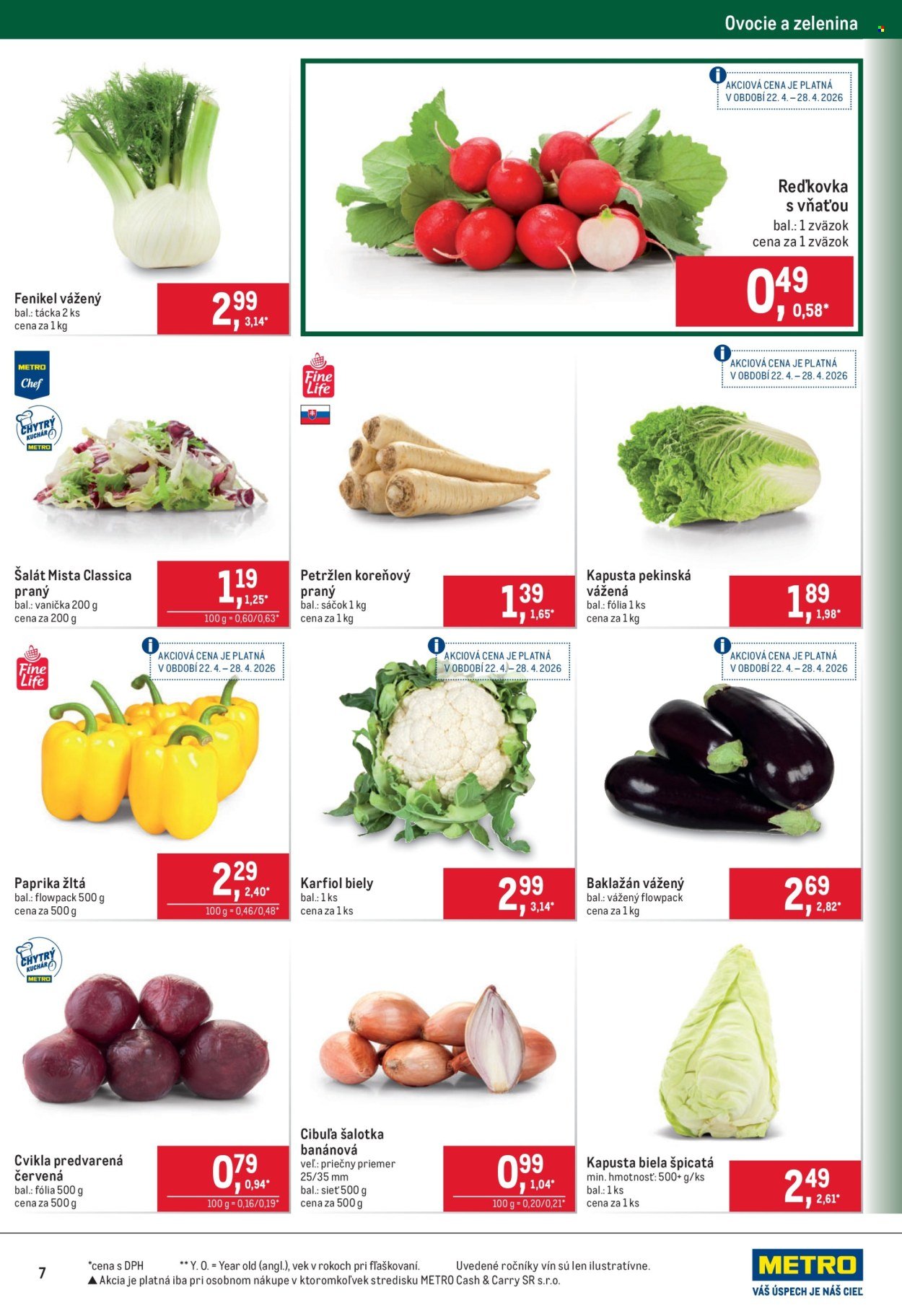 METRO leták - Maloobchod (2026-04-22 - 2026-05-05) | 7