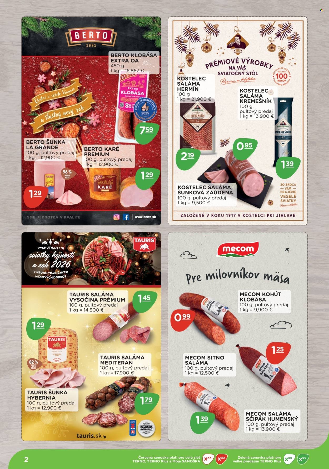 TERNO leták - Zimná letáková ponuka (2025-11-10 - 2025-12-07) | 2