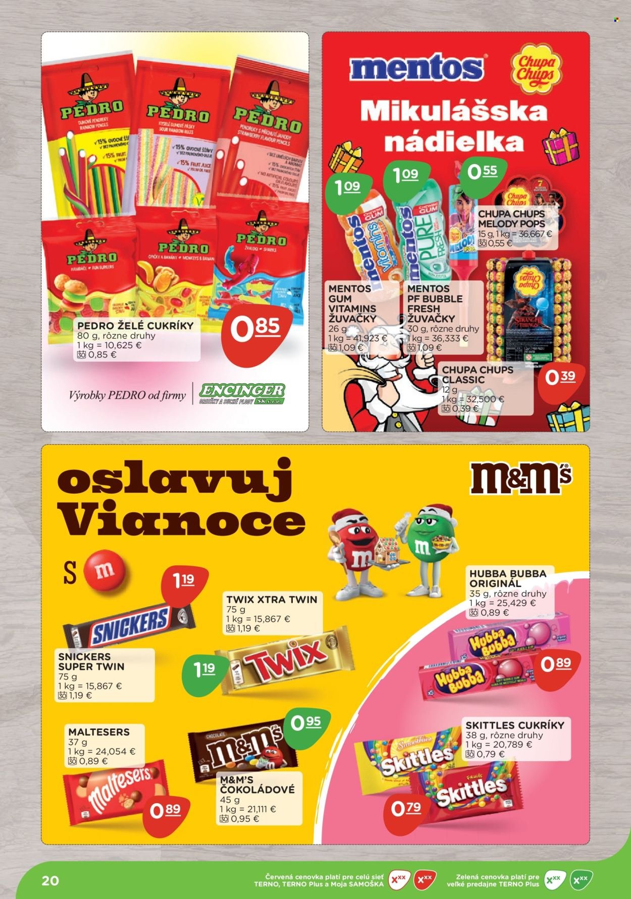 TERNO leták - Zimná letáková ponuka (2025-11-10 - 2025-12-07) | 20