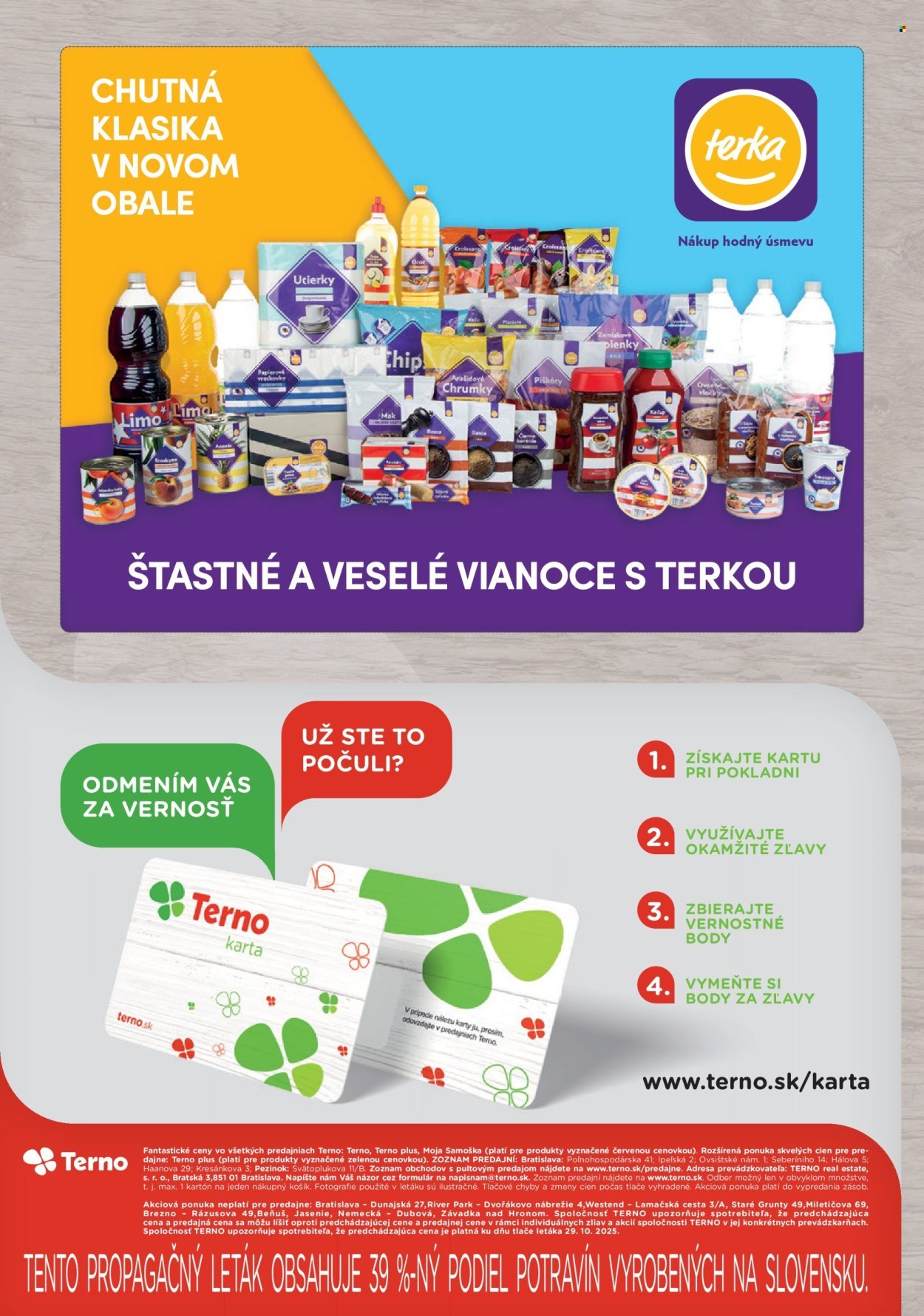 TERNO leták - Zimná letáková ponuka (2025-11-10 - 2025-12-07) | 40