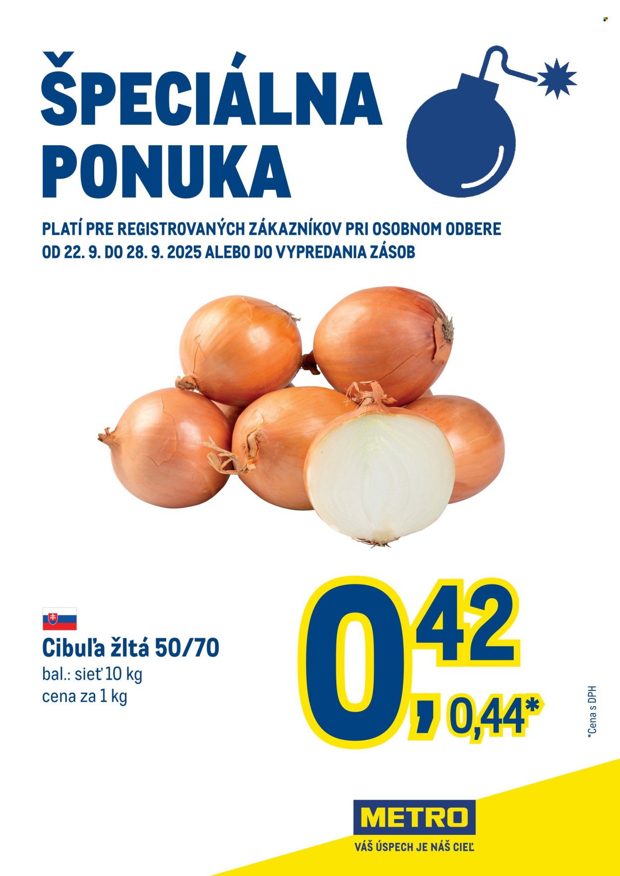 METRO leták - Špeciálna ponuka (2025-09-22 - 2025-09-28) | 1