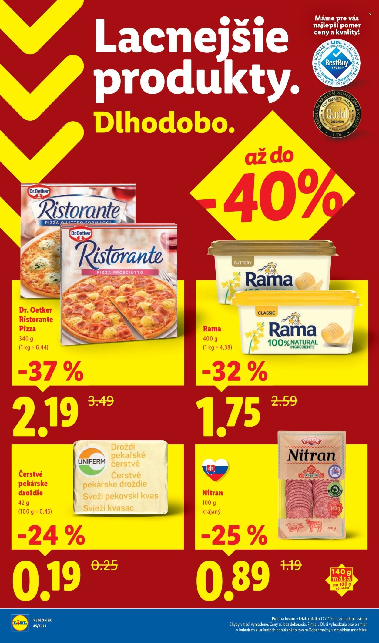 LIDL leták - Od štvrtka 6.11.2025 (2025-11-06 - 2025-11-09) | 2