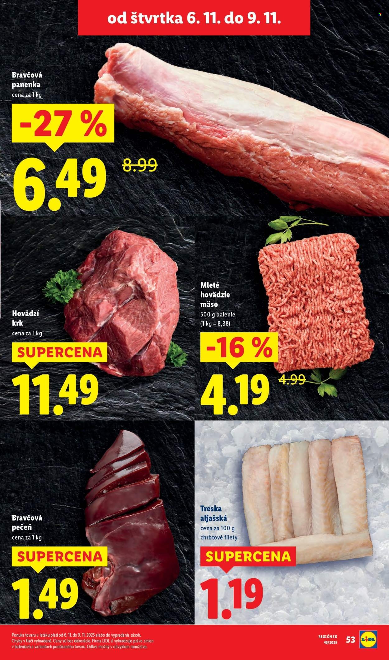 LIDL leták - Od štvrtka 6.11.2025 (2025-11-06 - 2025-11-09) | 13