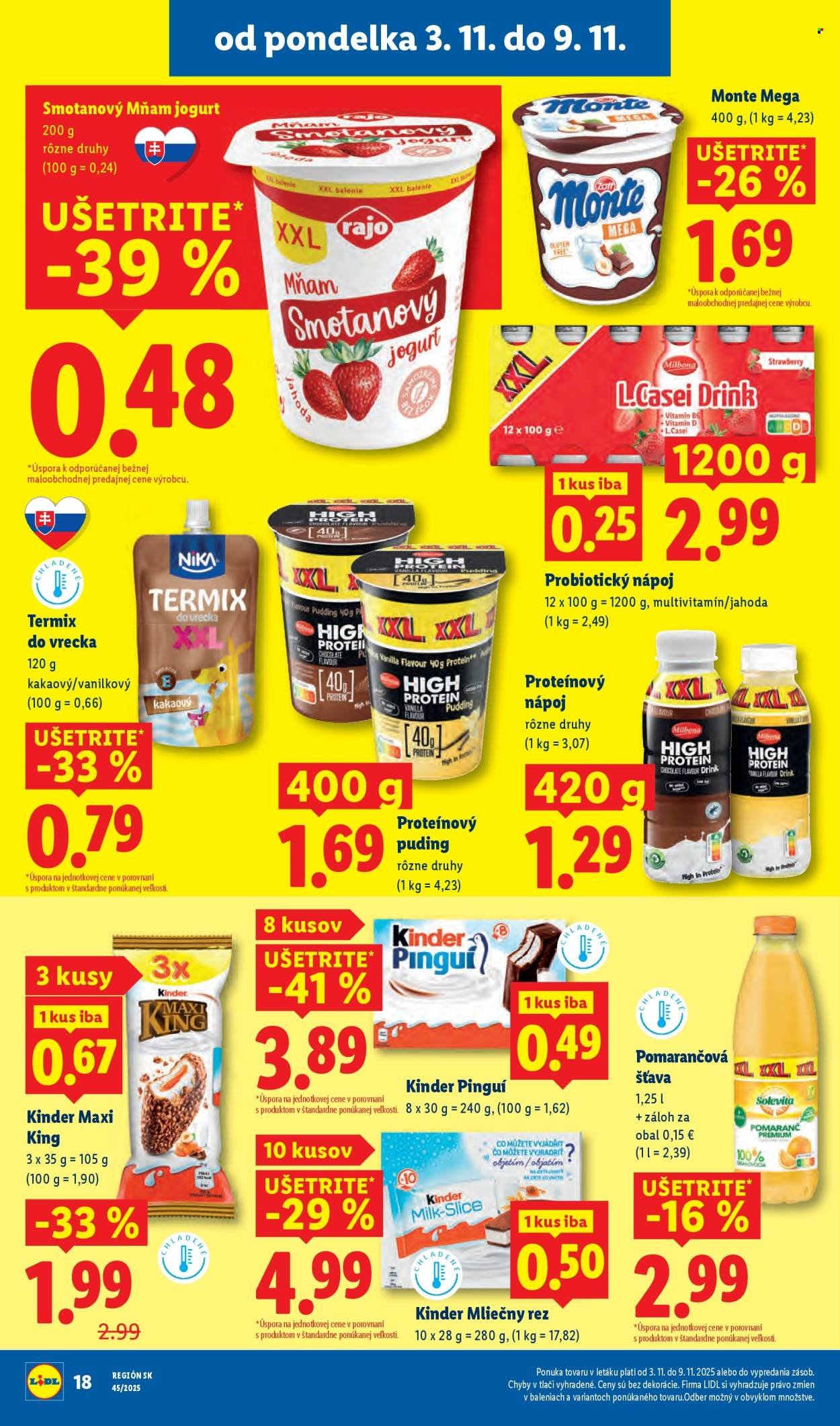 LIDL leták - Od štvrtka 6.11.2025 (2025-11-06 - 2025-11-09) | 54
