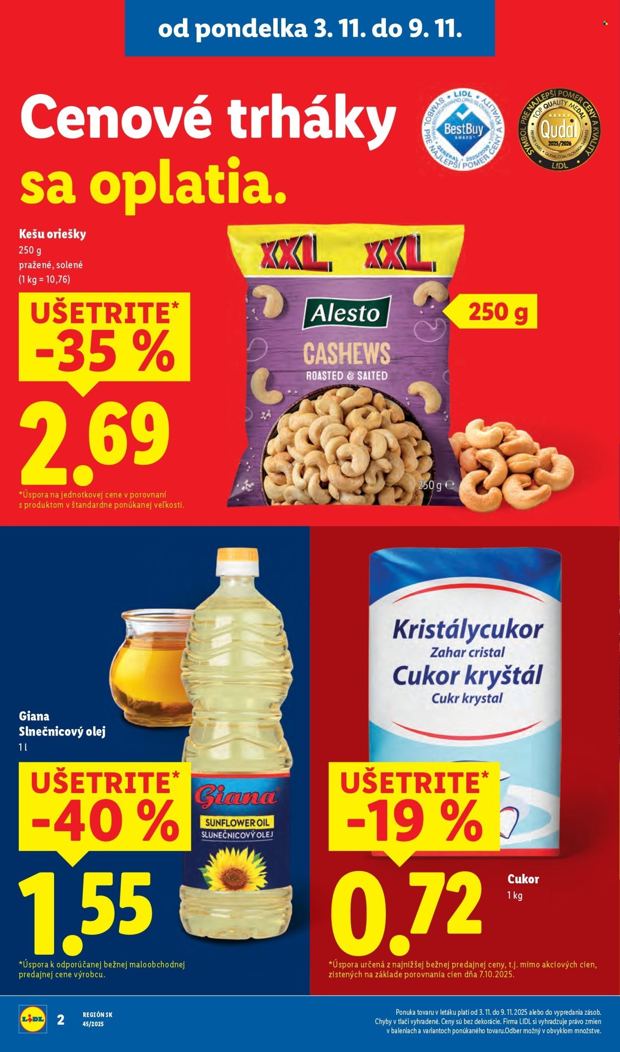 LIDL leták - Od štvrtka 6.11.2025 (2025-11-06 - 2025-11-09) | 7