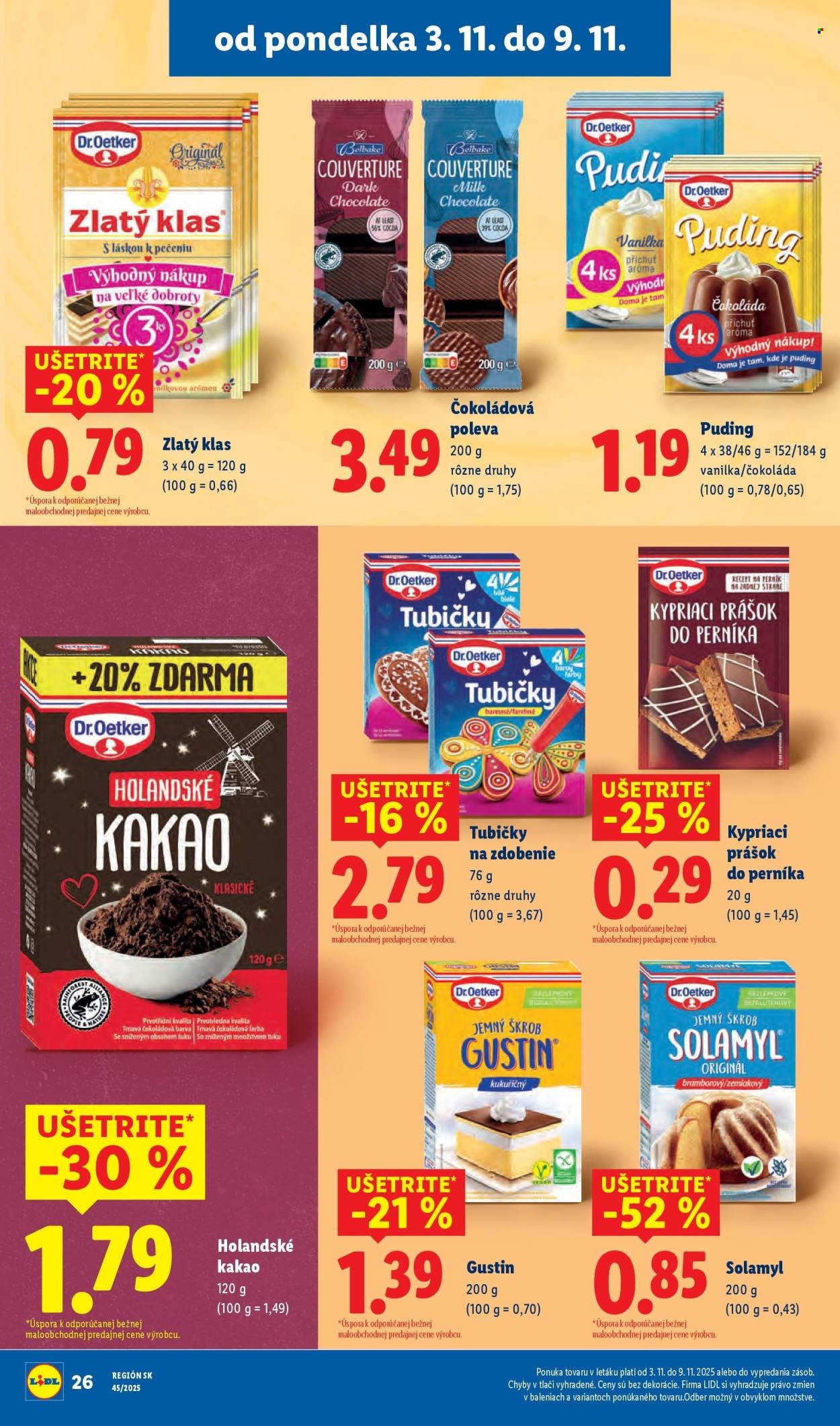 LIDL leták - Od štvrtka 6.11.2025 (2025-11-06 - 2025-11-09) | 66