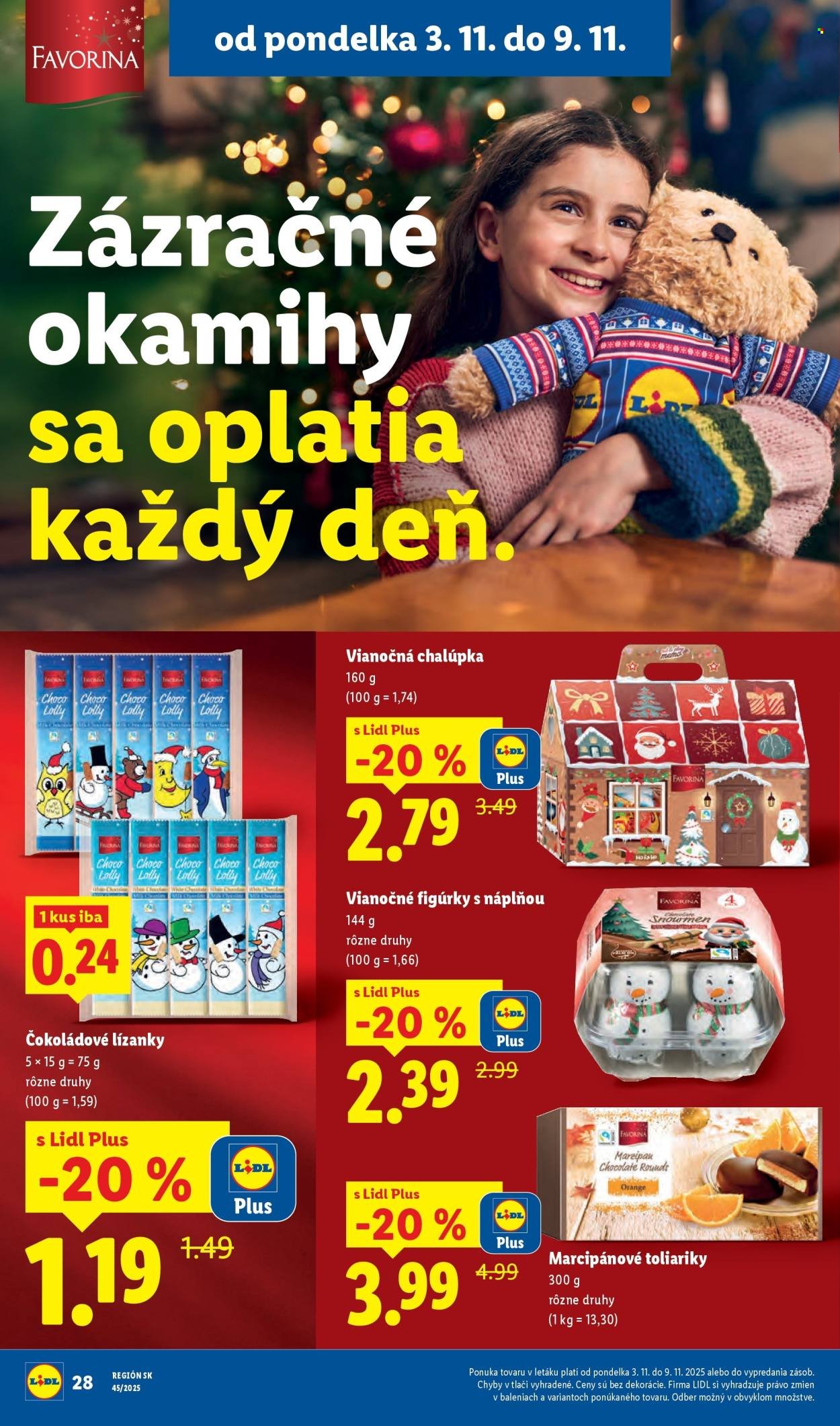 LIDL leták - Od štvrtka 6.11.2025 (2025-11-06 - 2025-11-09) | 70