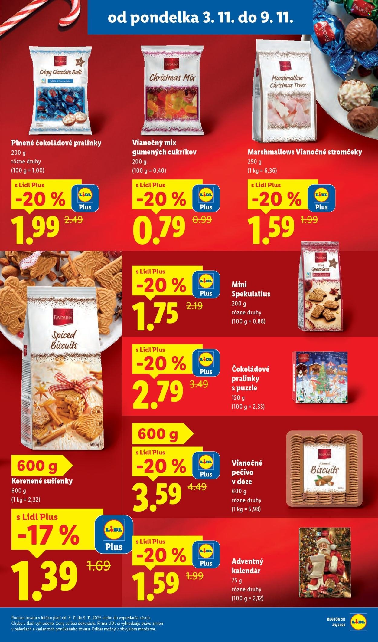 LIDL leták - Od štvrtka 6.11.2025 (2025-11-06 - 2025-11-09) | 73