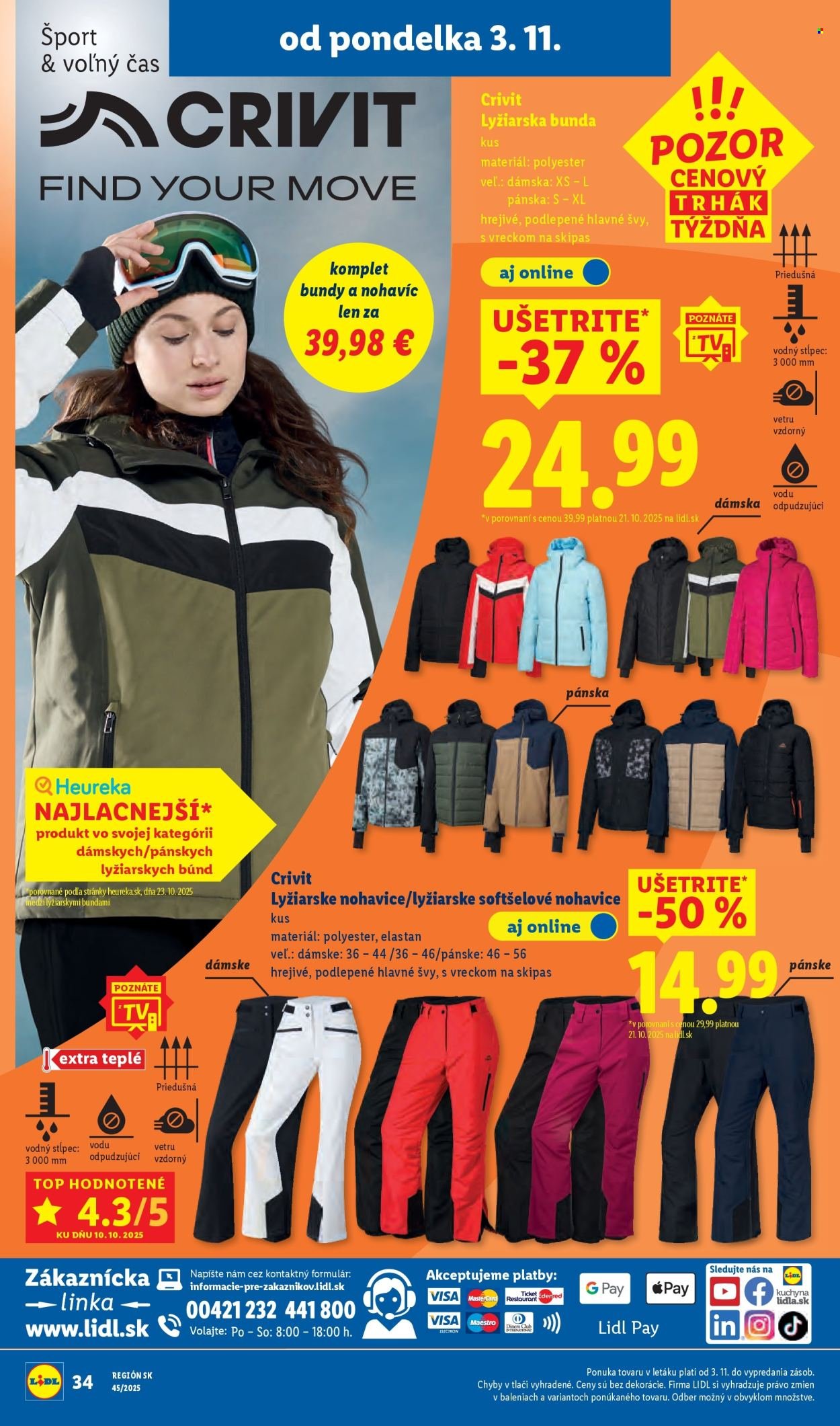 LIDL leták - Od štvrtka 6.11.2025 (2025-11-06 - 2025-11-09) | 84