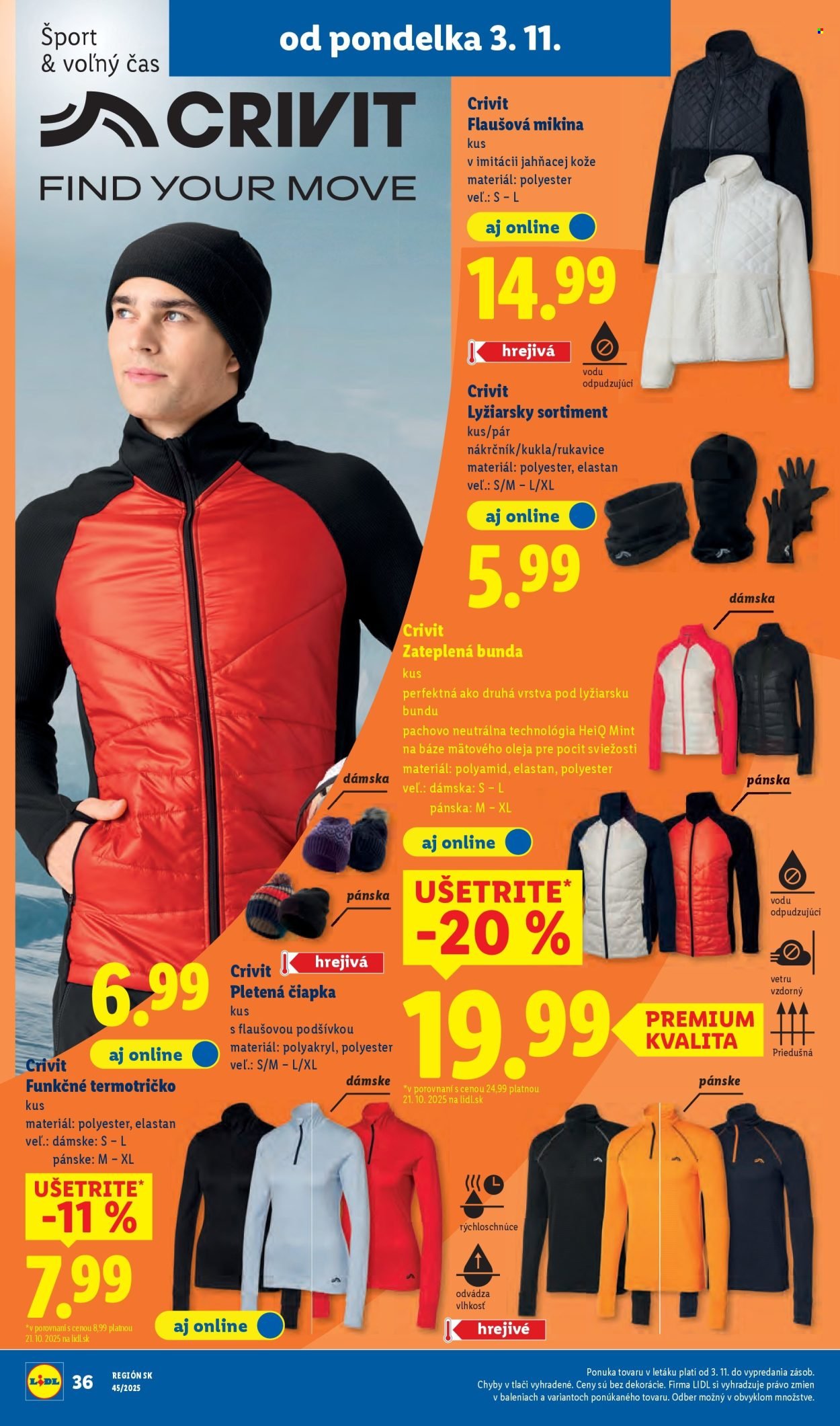 LIDL leták - Od štvrtka 6.11.2025 (2025-11-06 - 2025-11-09) | 86