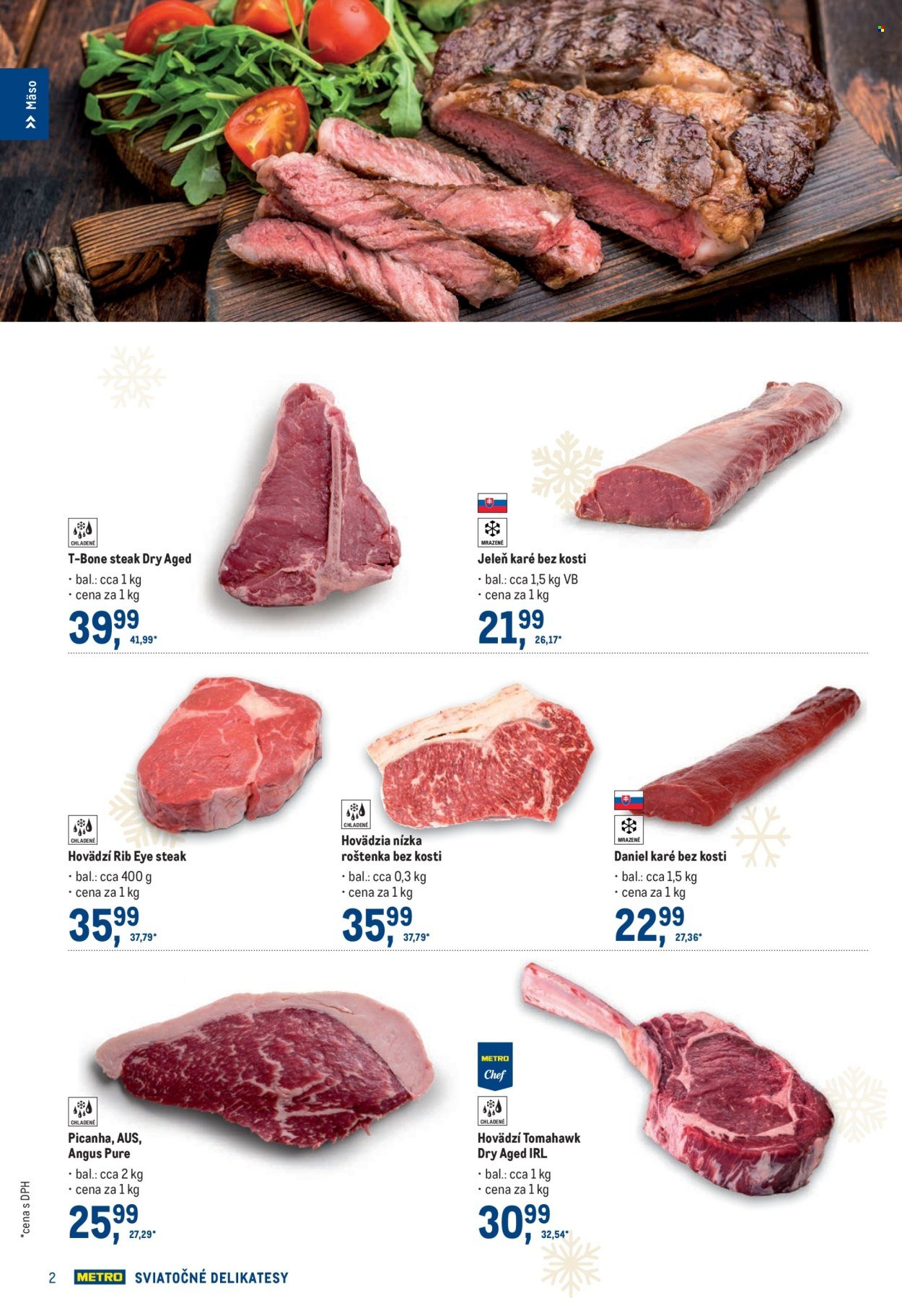 METRO leták - Sviatočné delikatesy (2025-11-19 - 2025-12-31) | 2